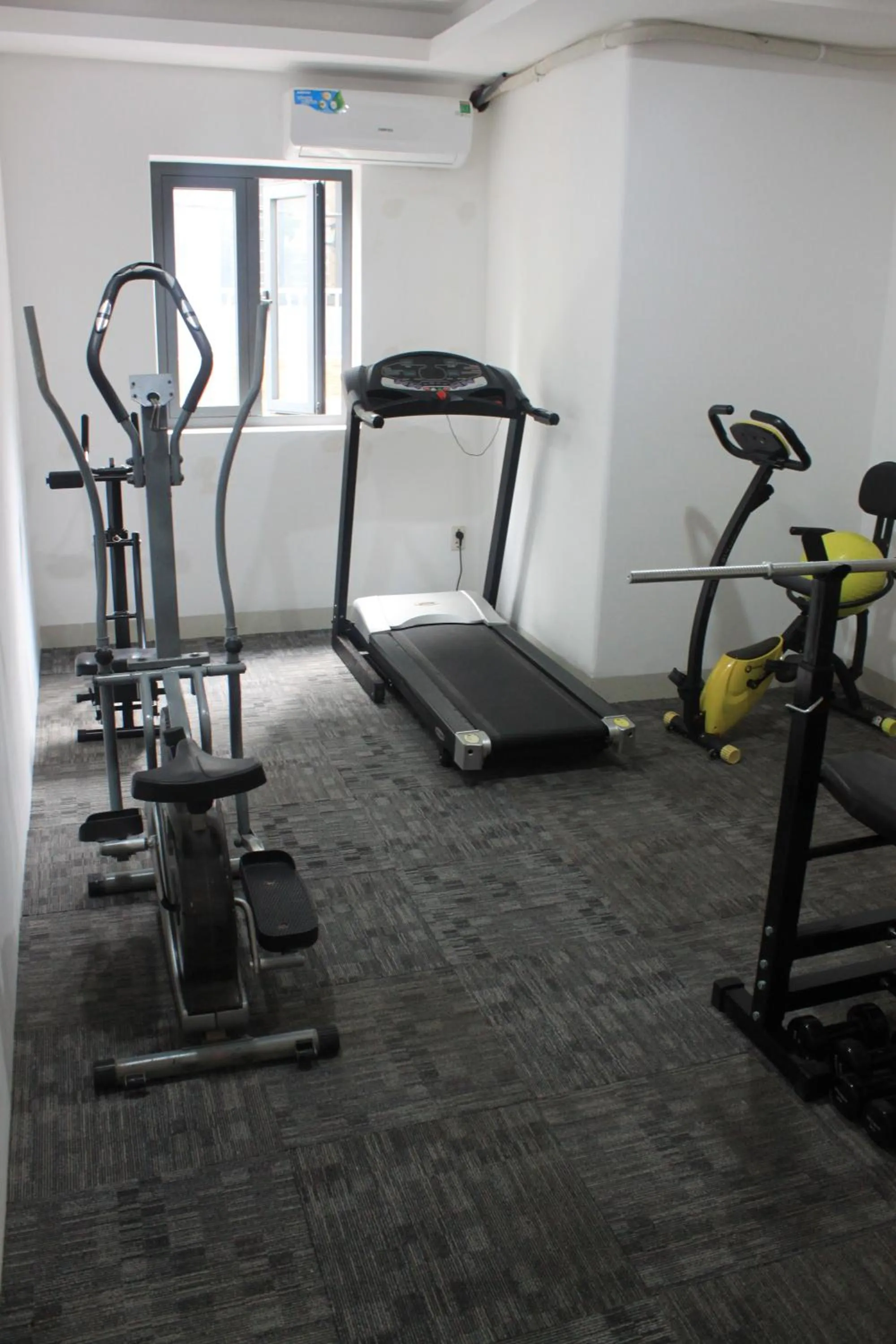 Fitness centre/facilities in Happy Life Green Hotel