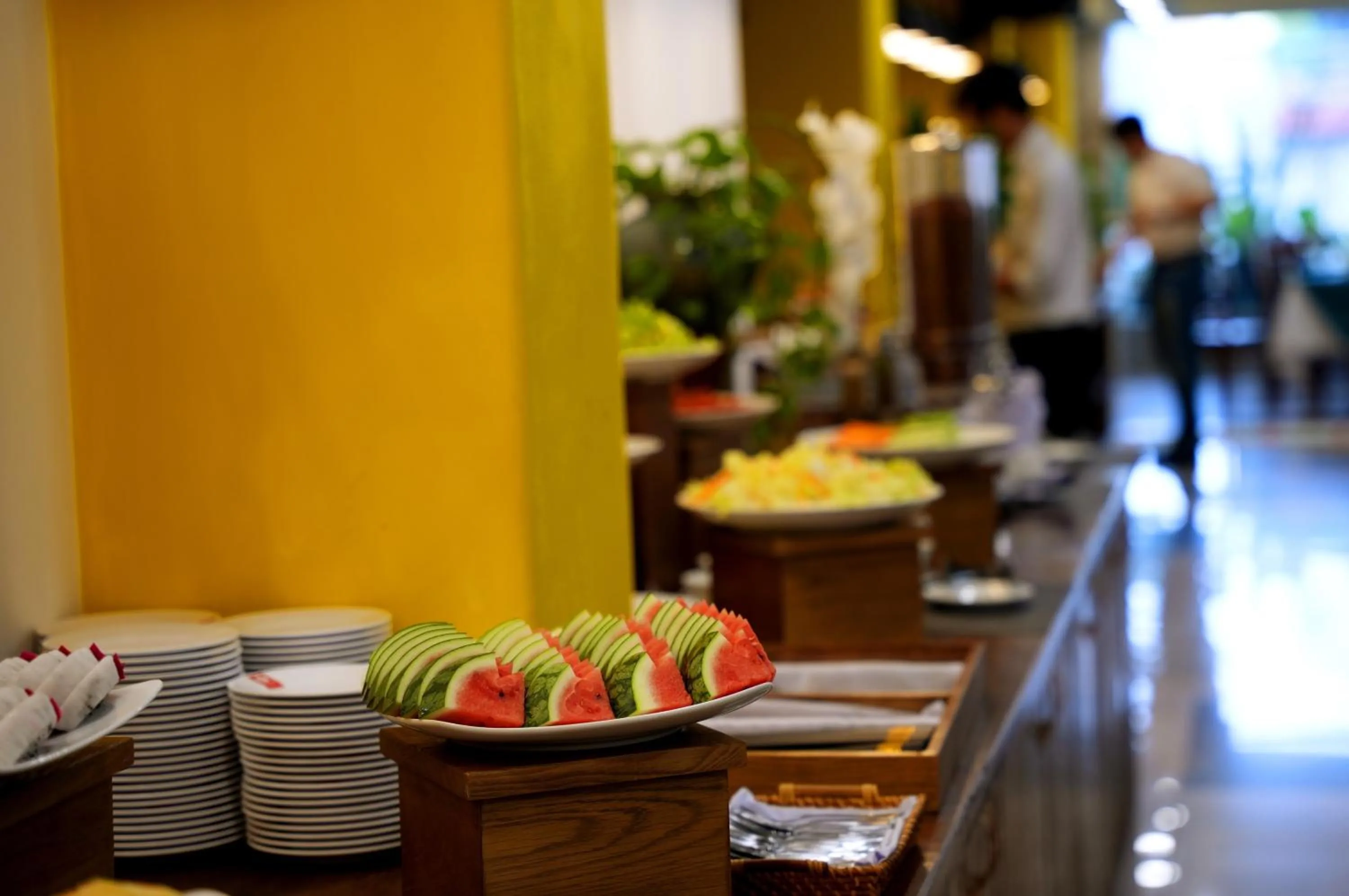 Breakfast in Happy Life Green Hotel