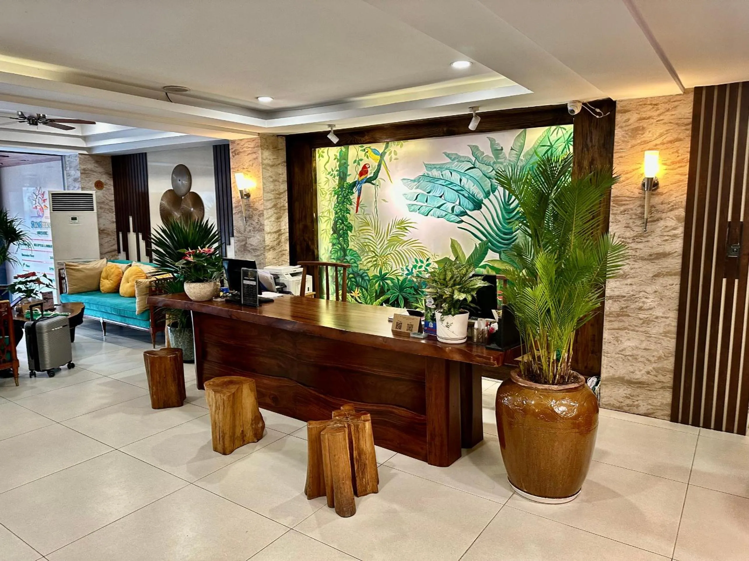 Lobby or reception in Happy Life Green Hotel