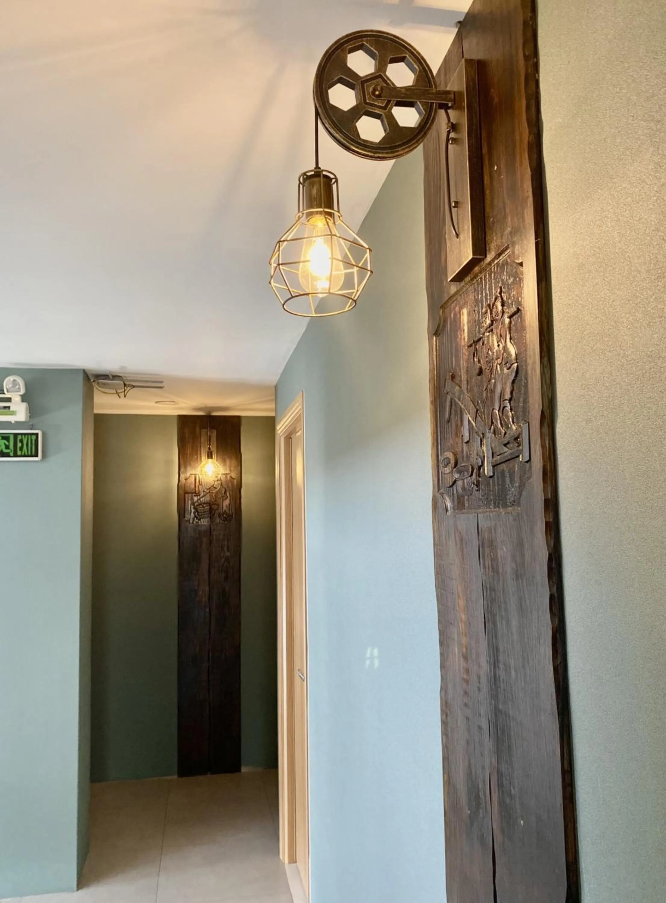 Decorative detail in Happy Life Green Hotel