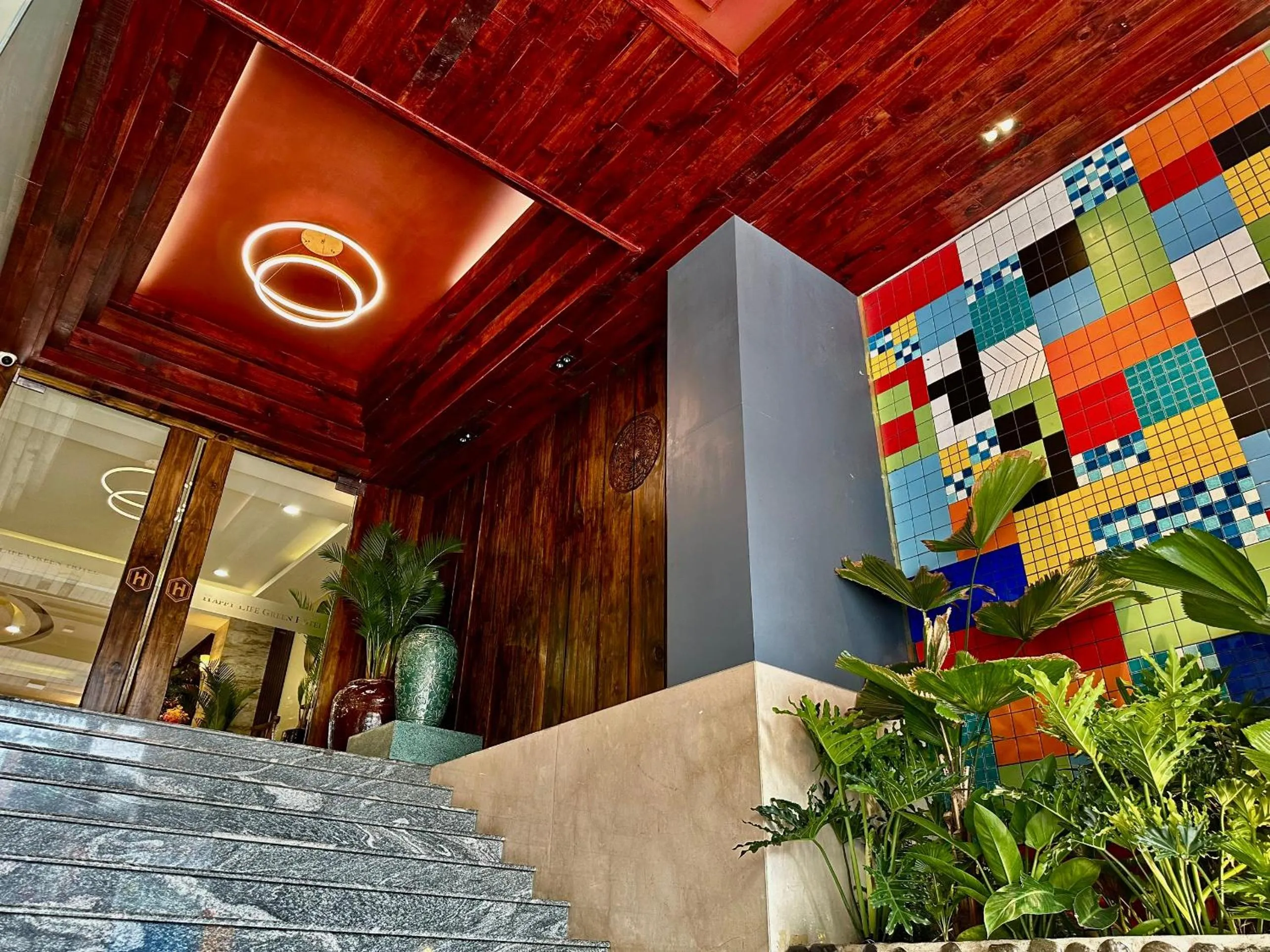 Property building in Happy Life Green Hotel