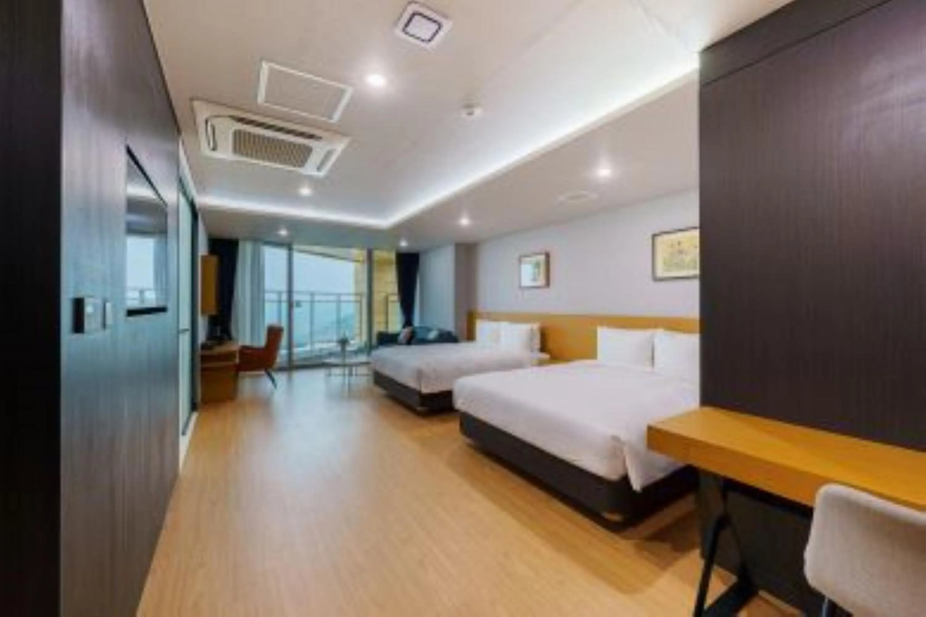 Bed in Kwangsu Hotel Haeundae