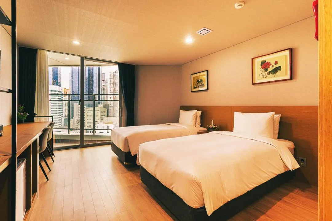 Bed in Kwangsu Hotel Haeundae