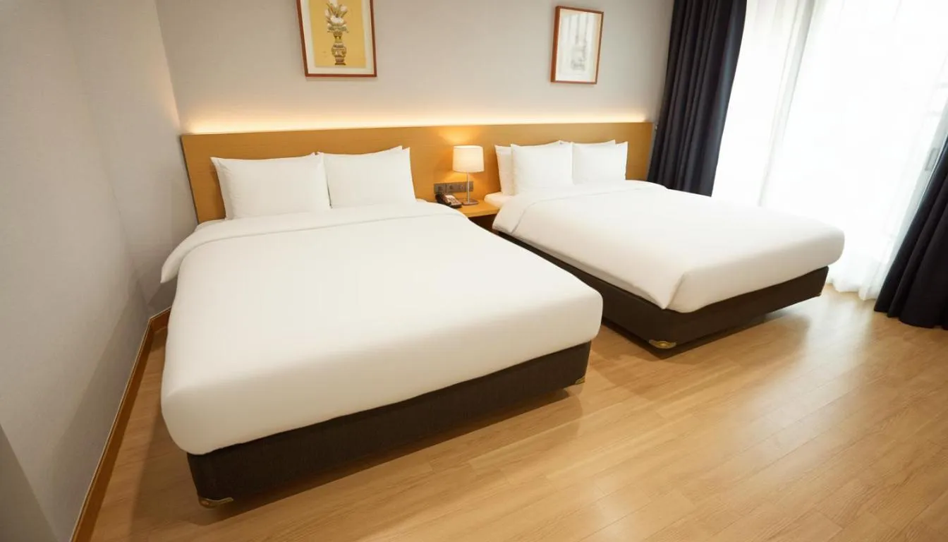 Bed in Kwangsu Hotel Haeundae