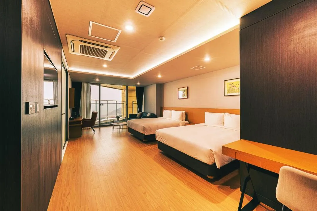 Bed in Kwangsu Hotel Haeundae