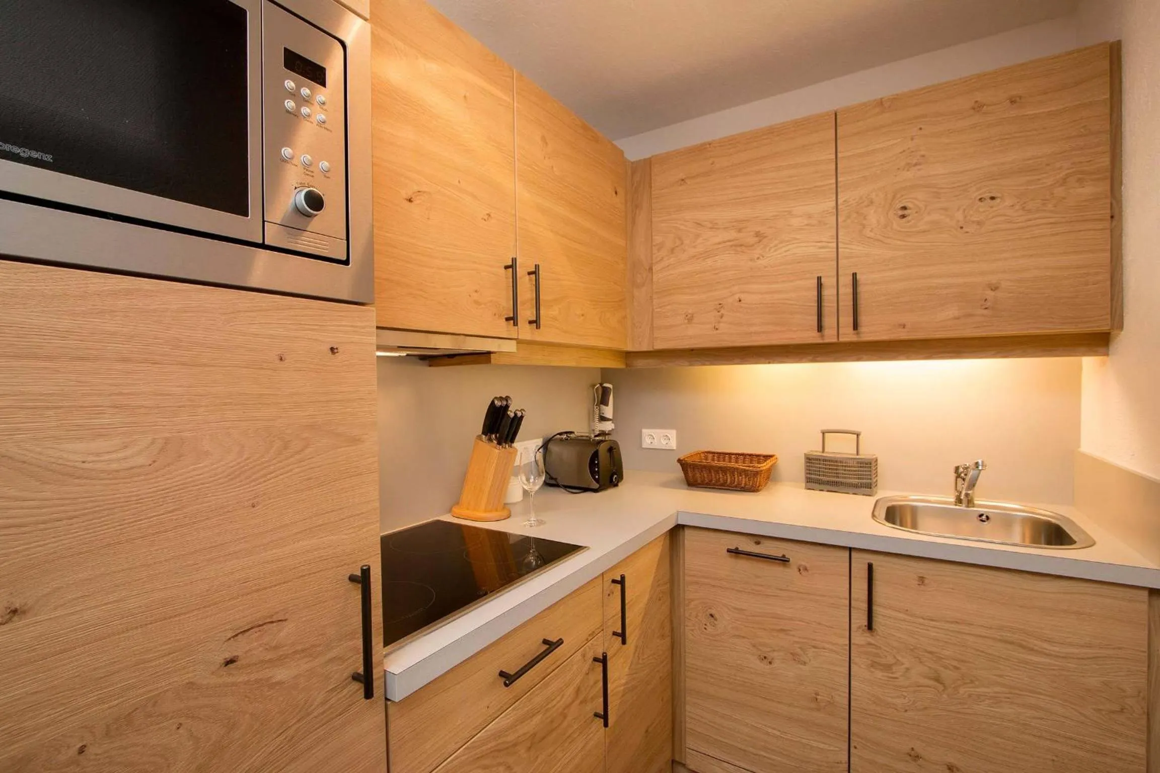 Kitchen or kitchenette in Gurglhof Apartmenthaus