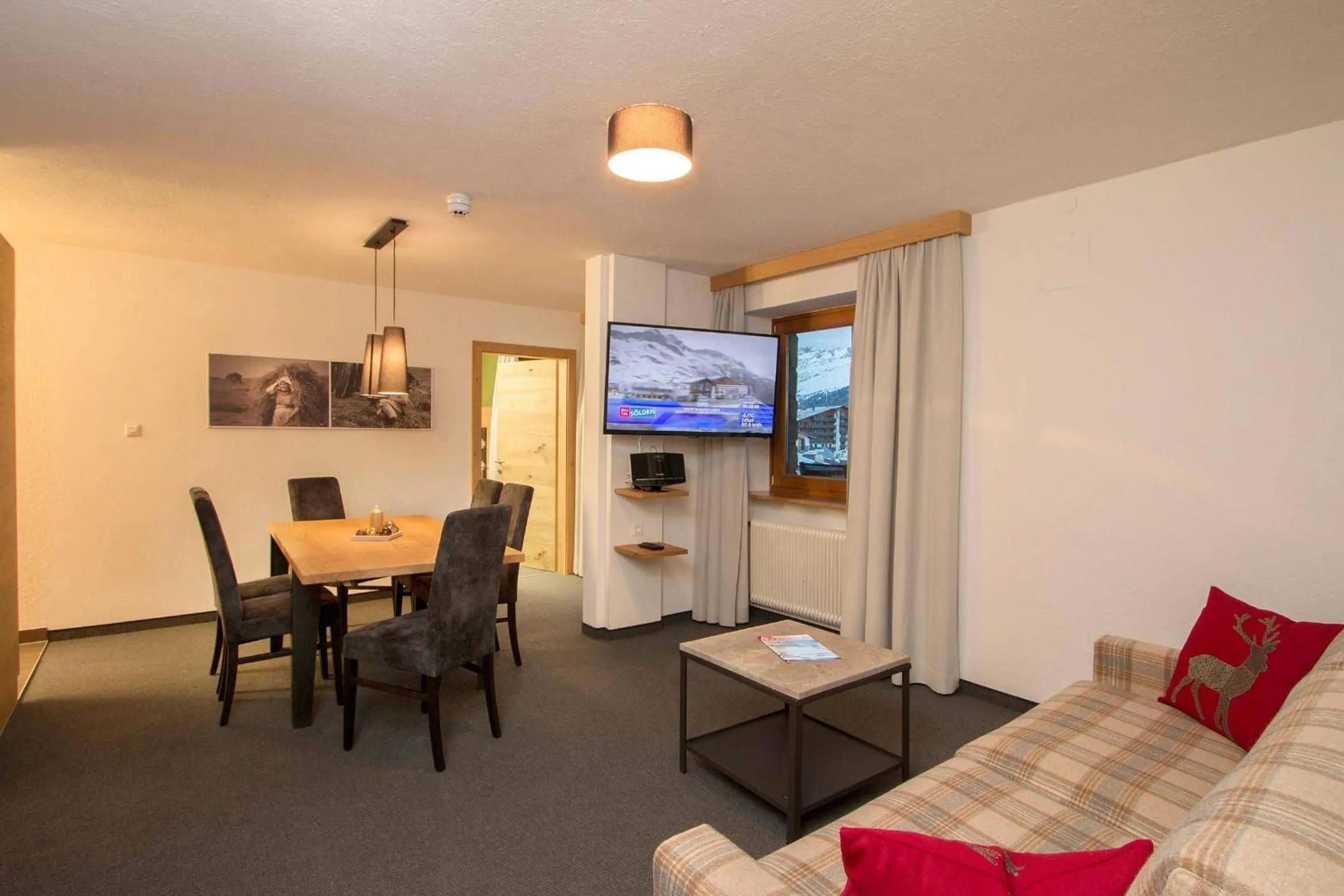 Living room in Gurglhof Apartmenthaus