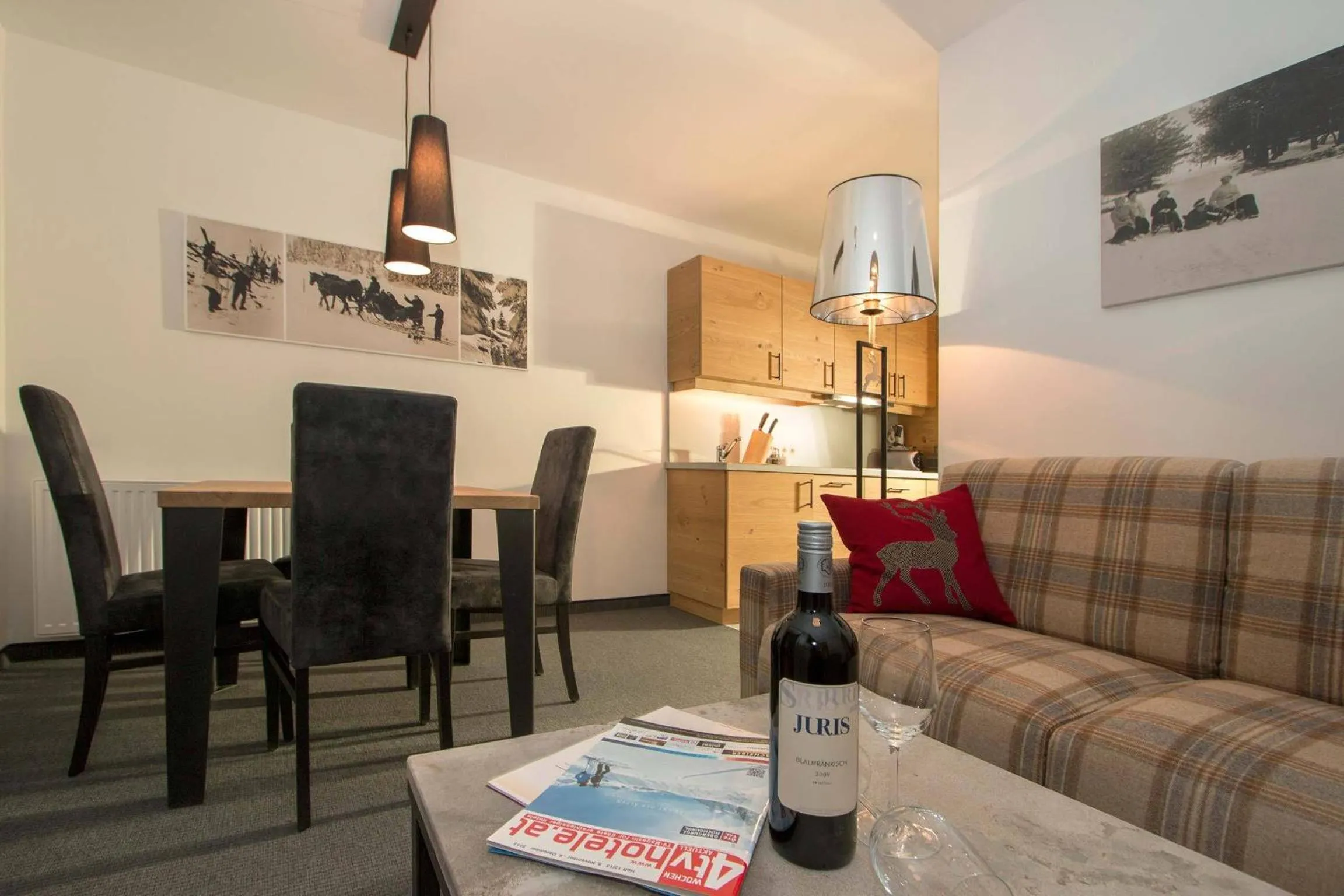 Seating area in Gurglhof Apartmenthaus