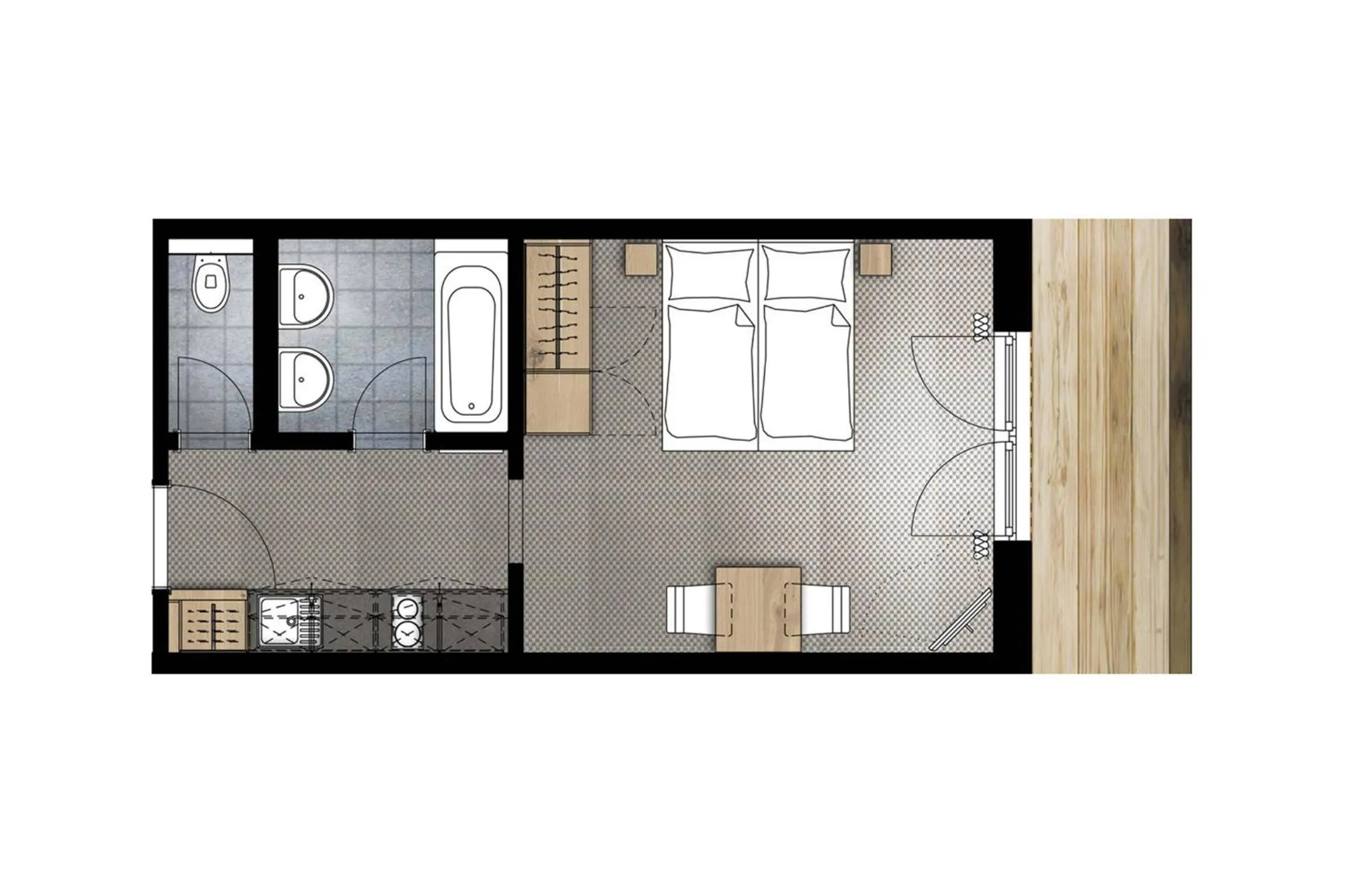 Floor plan in Gurglhof Apartmenthaus