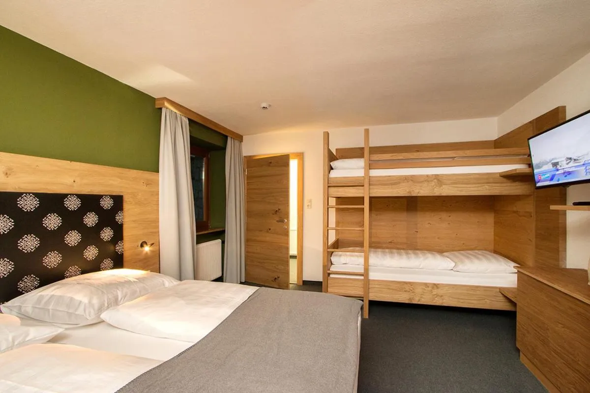 Bed in Gurglhof Apartmenthaus