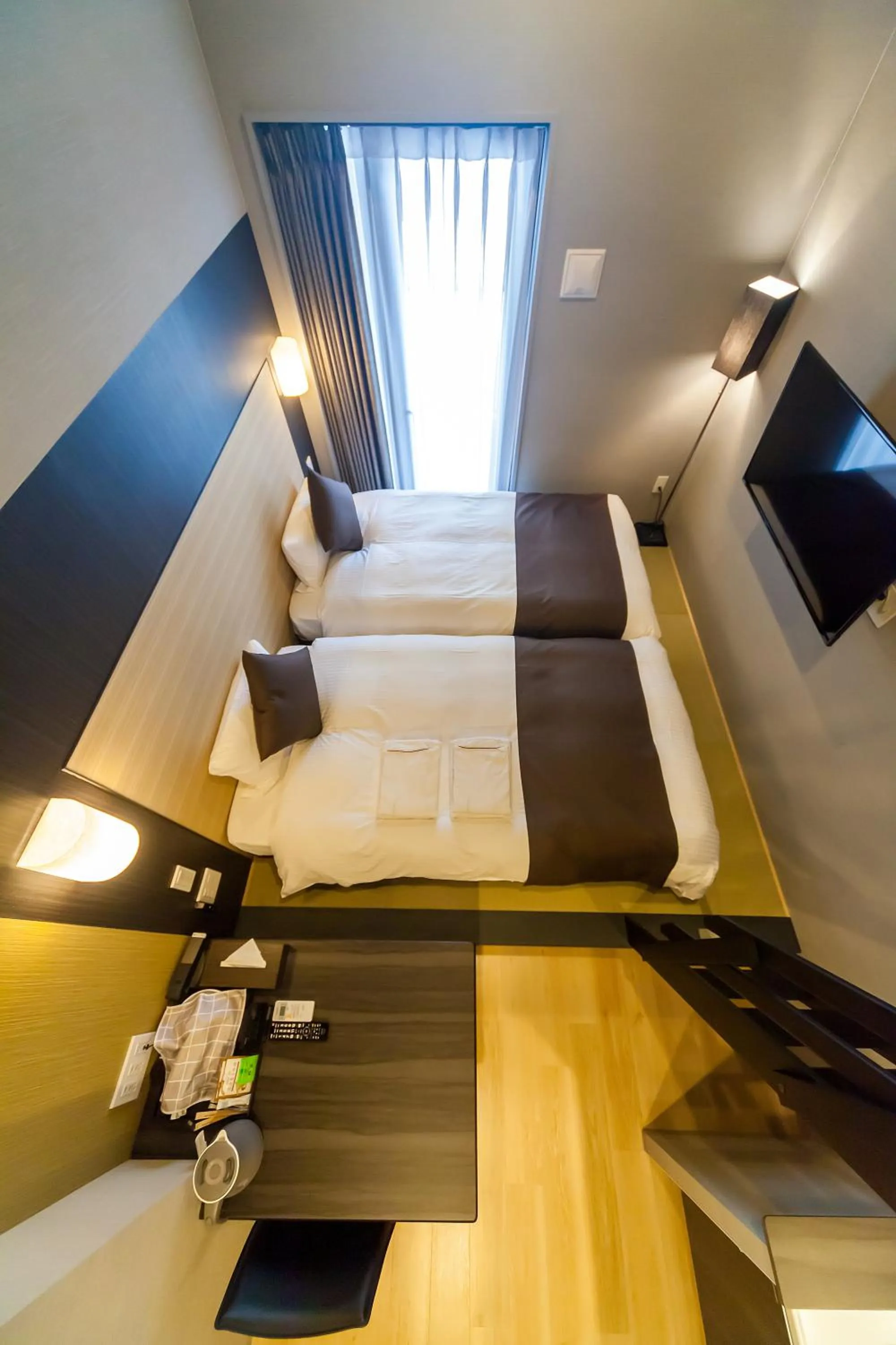 Photo of the whole room, Bed in HOTEL SUITE HIROSHIMA YOKOGAWA