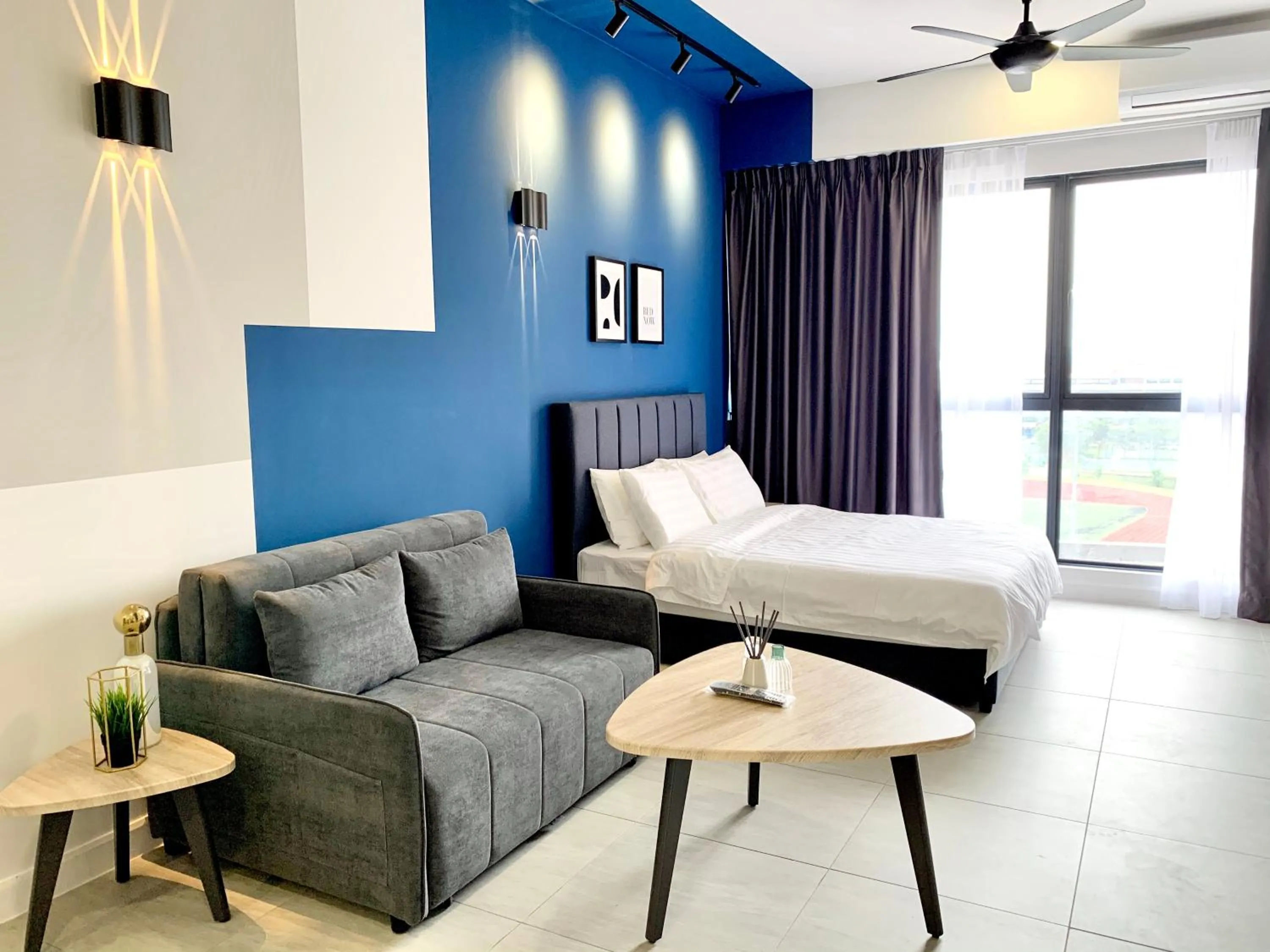 View (from property/room), Bed in Bell Suites @ Sunsuria City