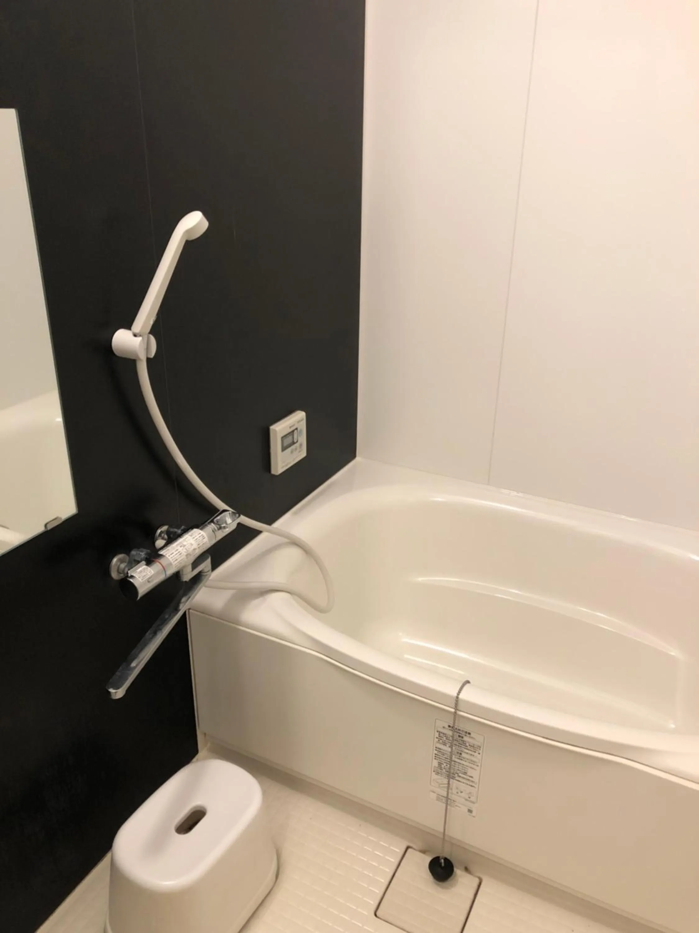 Shower in Minshuku Kawarabi-so