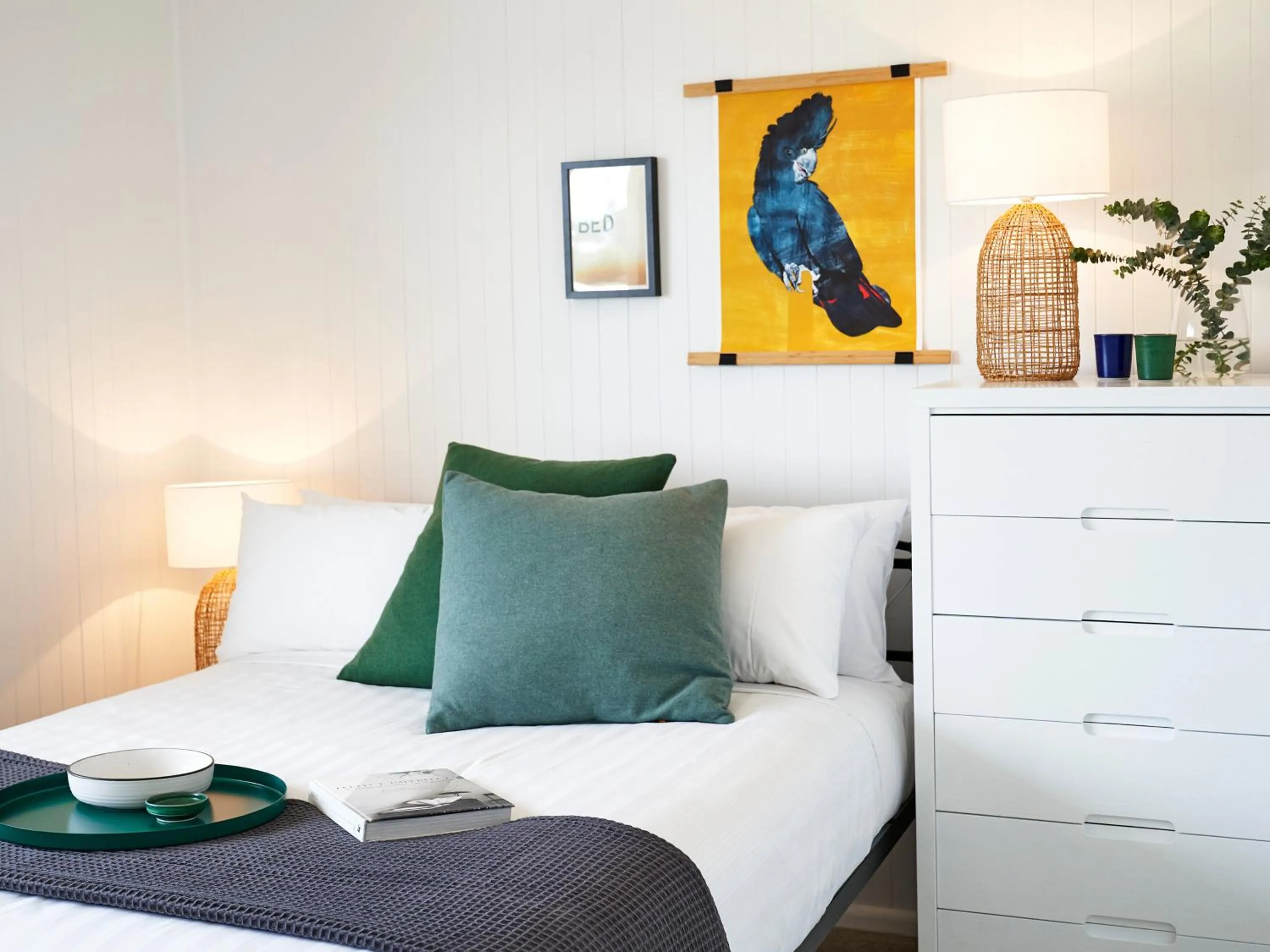 Decorative detail, Bed in Peterborough House