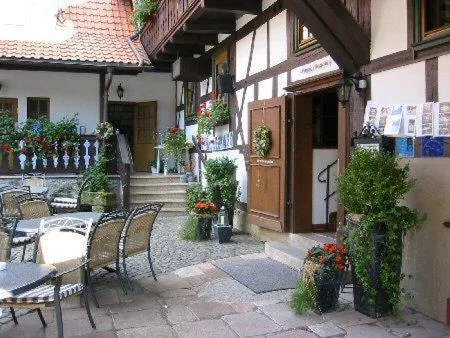 Facade/entrance in Hotel Goldener Hirsch