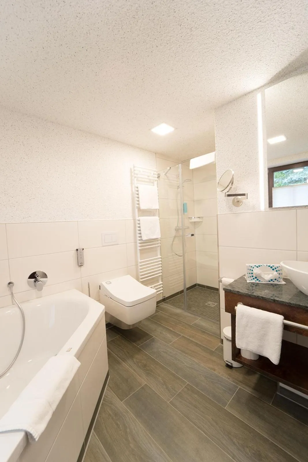 Bathroom in Hotel Goldener Hirsch