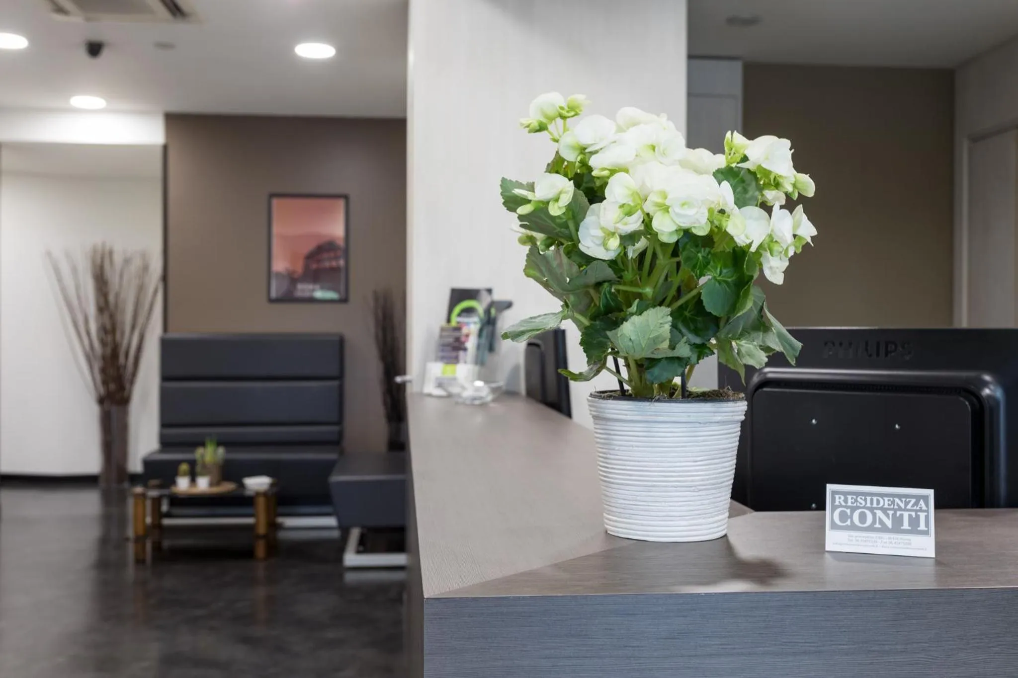 Lobby or reception in Residenza Conti