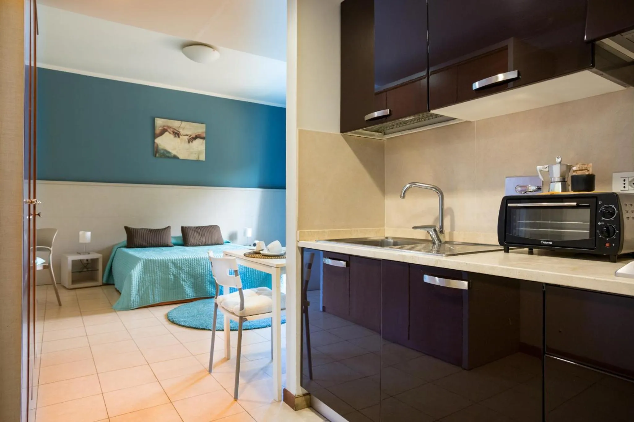 Kitchen or kitchenette in Residenza Conti