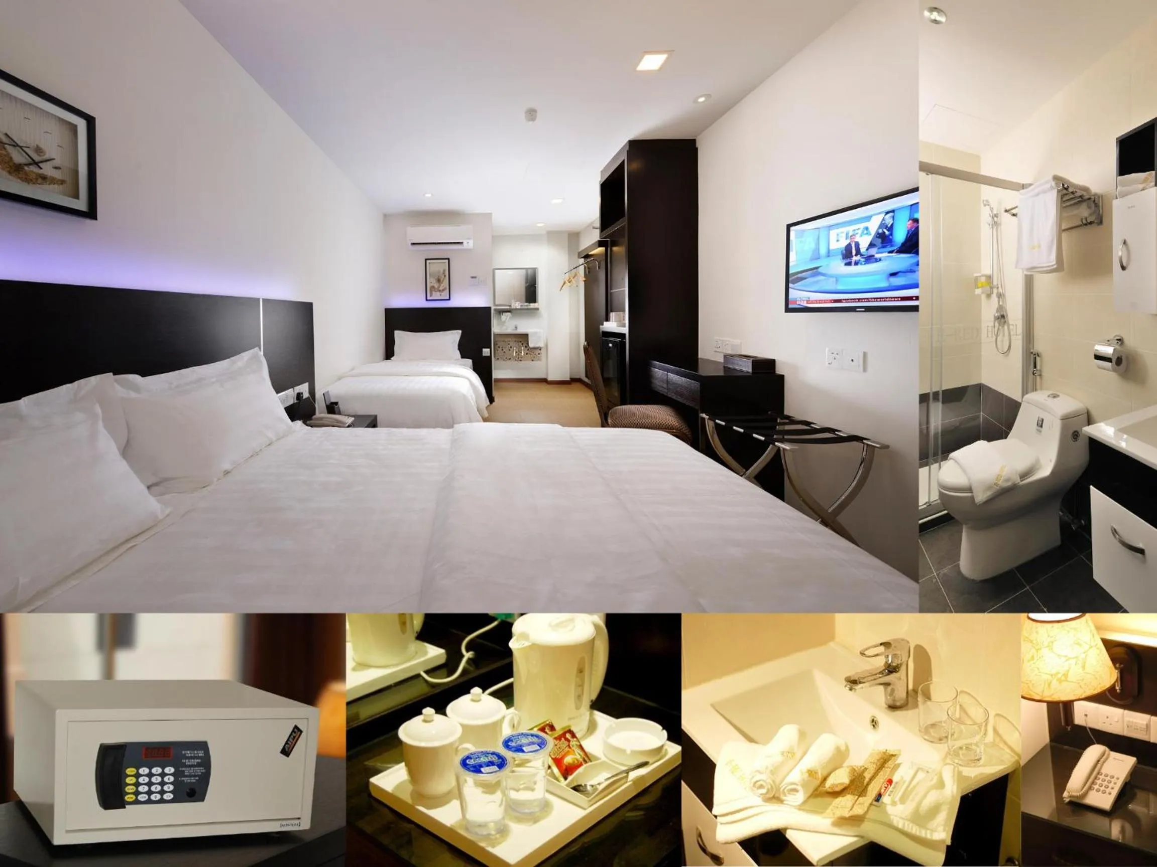 Bed in ERNES Hotel Bayu Mutiara