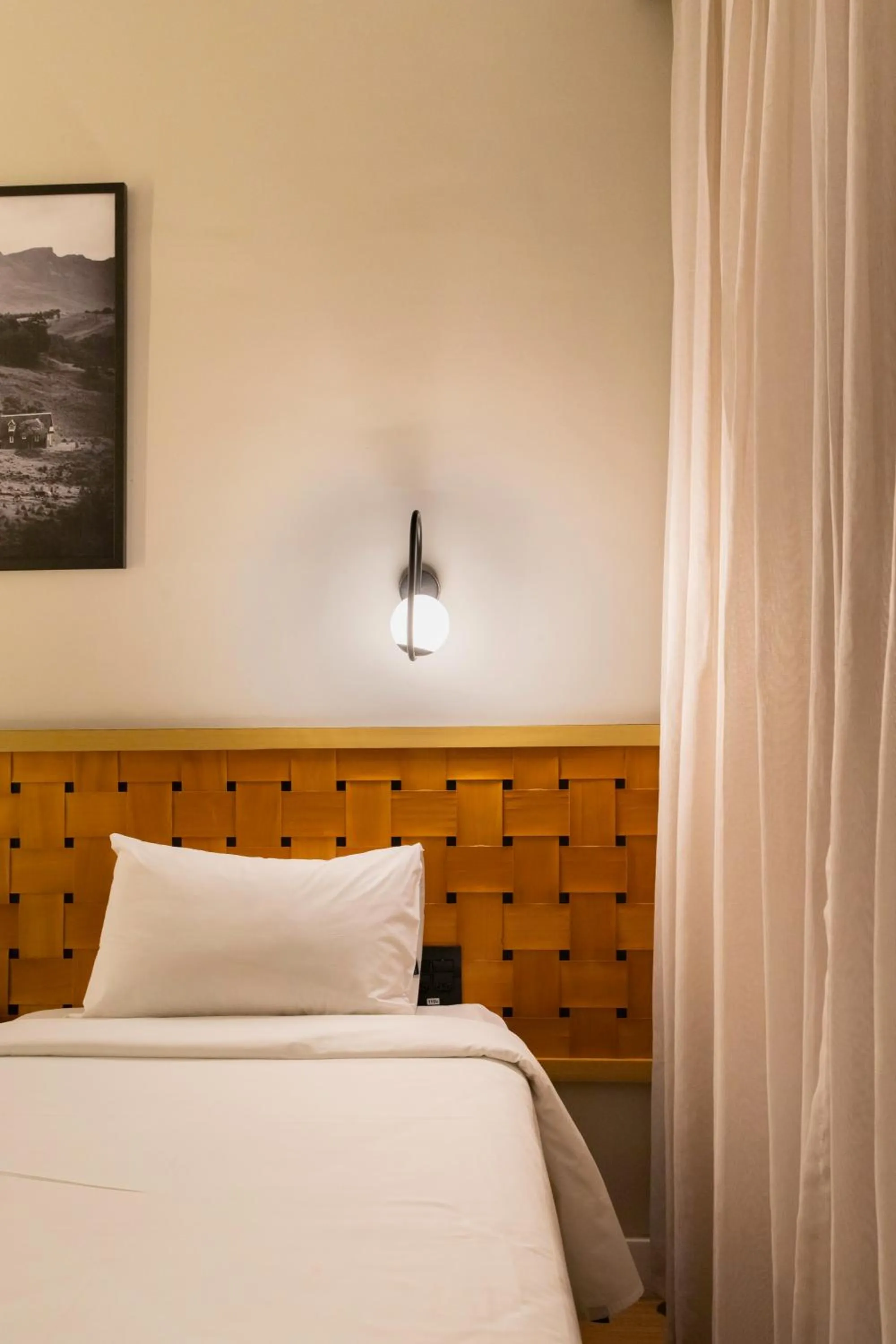 Bed in Suntory Hotel