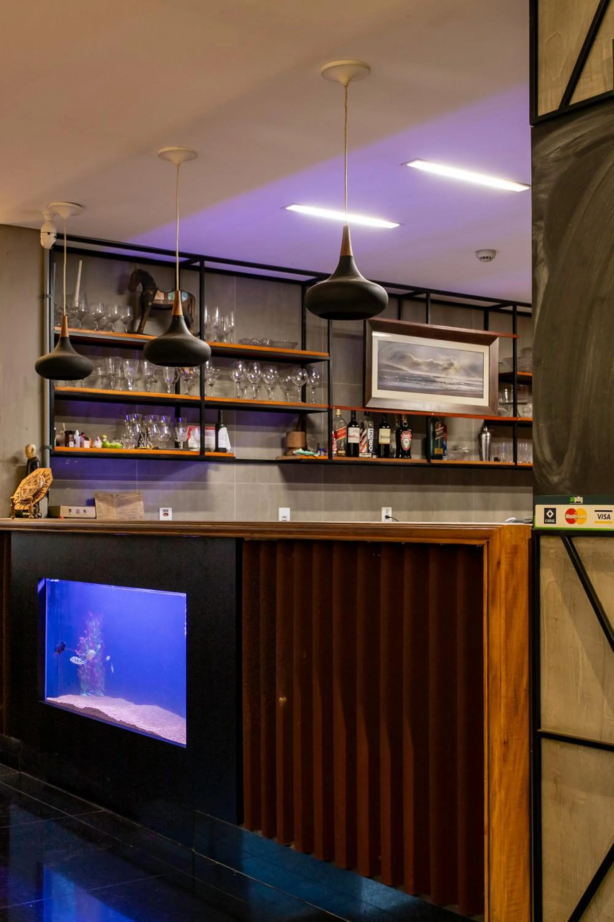 Lounge or bar in Suntory Hotel