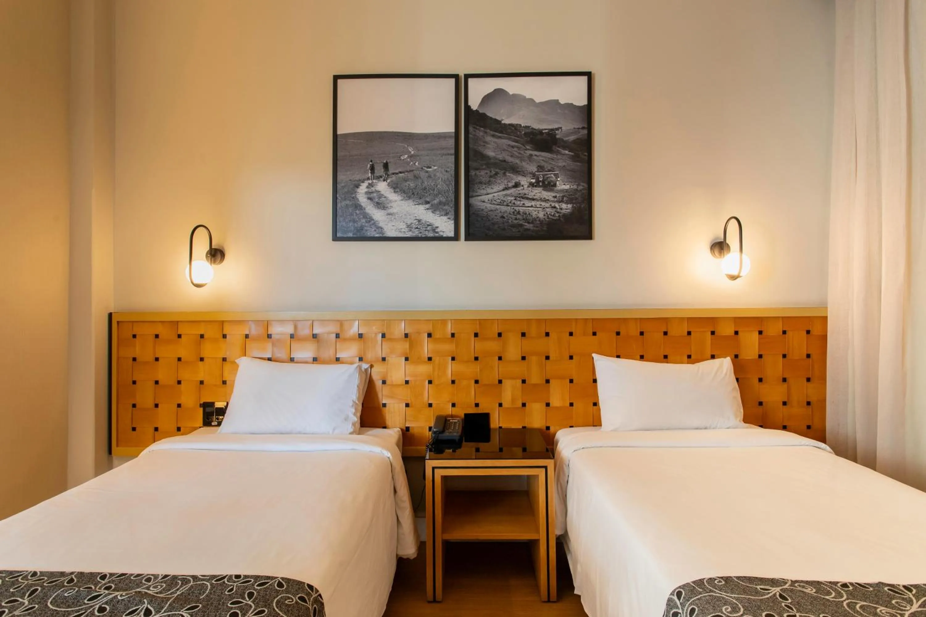 Bed in Suntory Hotel