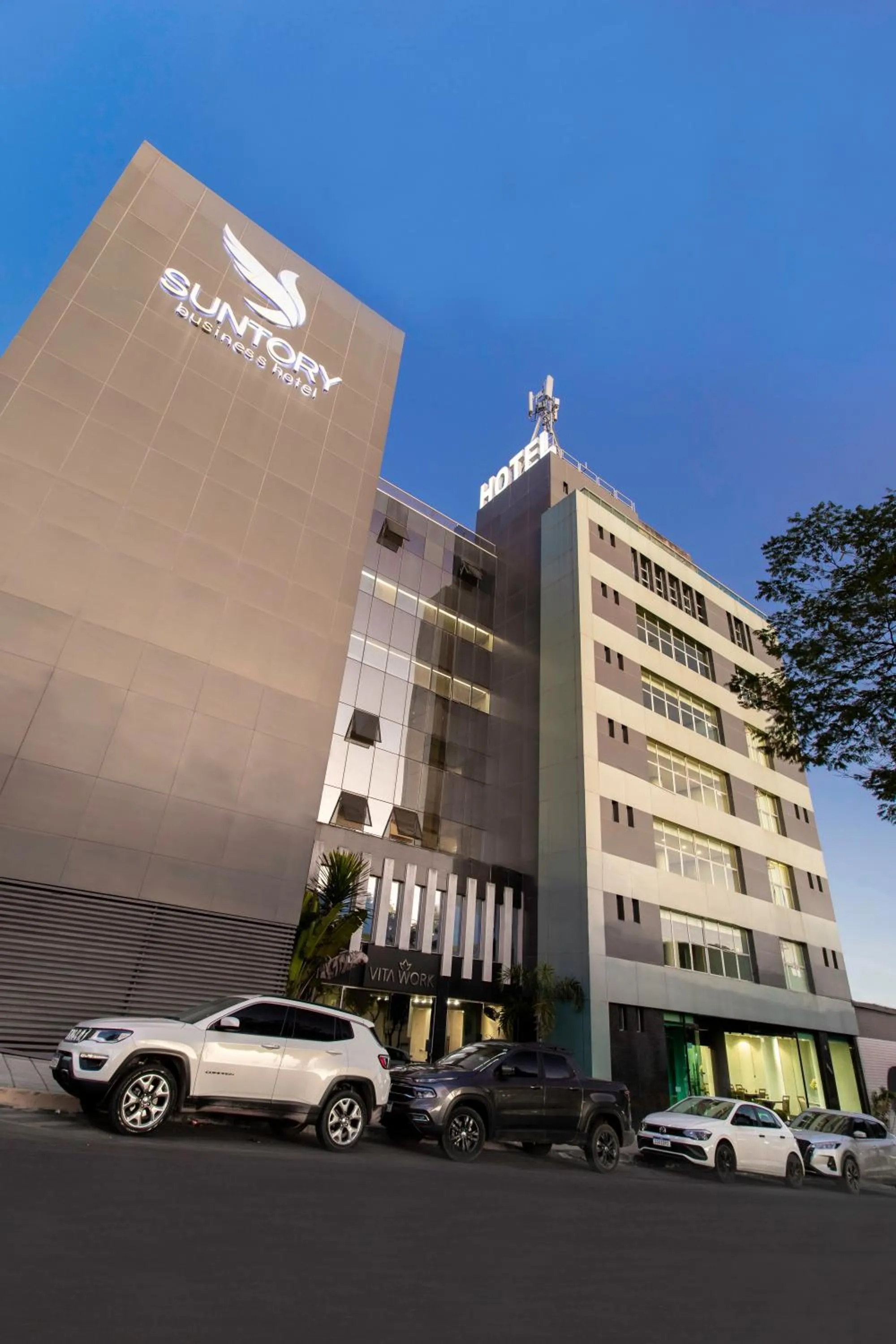 Property building in Suntory Hotel