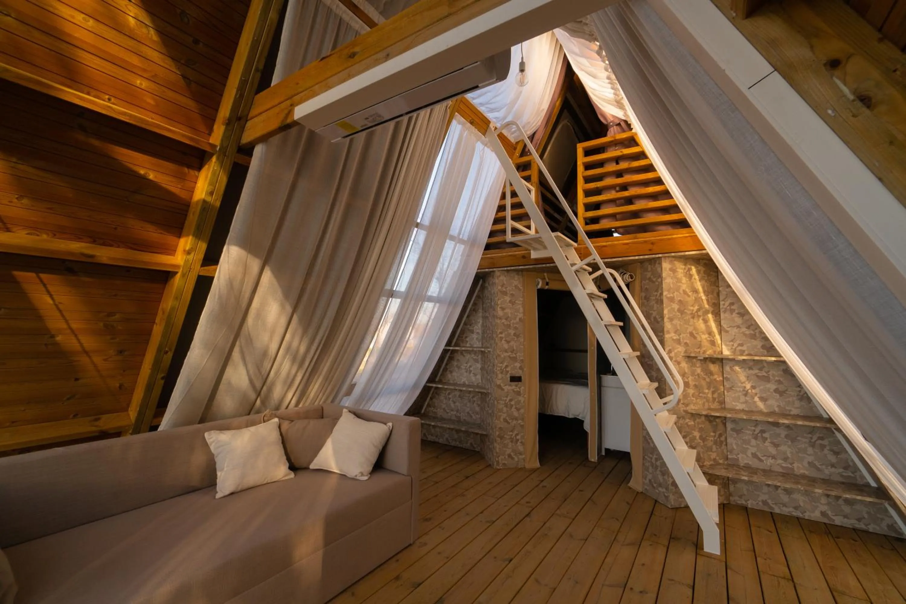 Living room in Nabi Resort Glamping & SPA