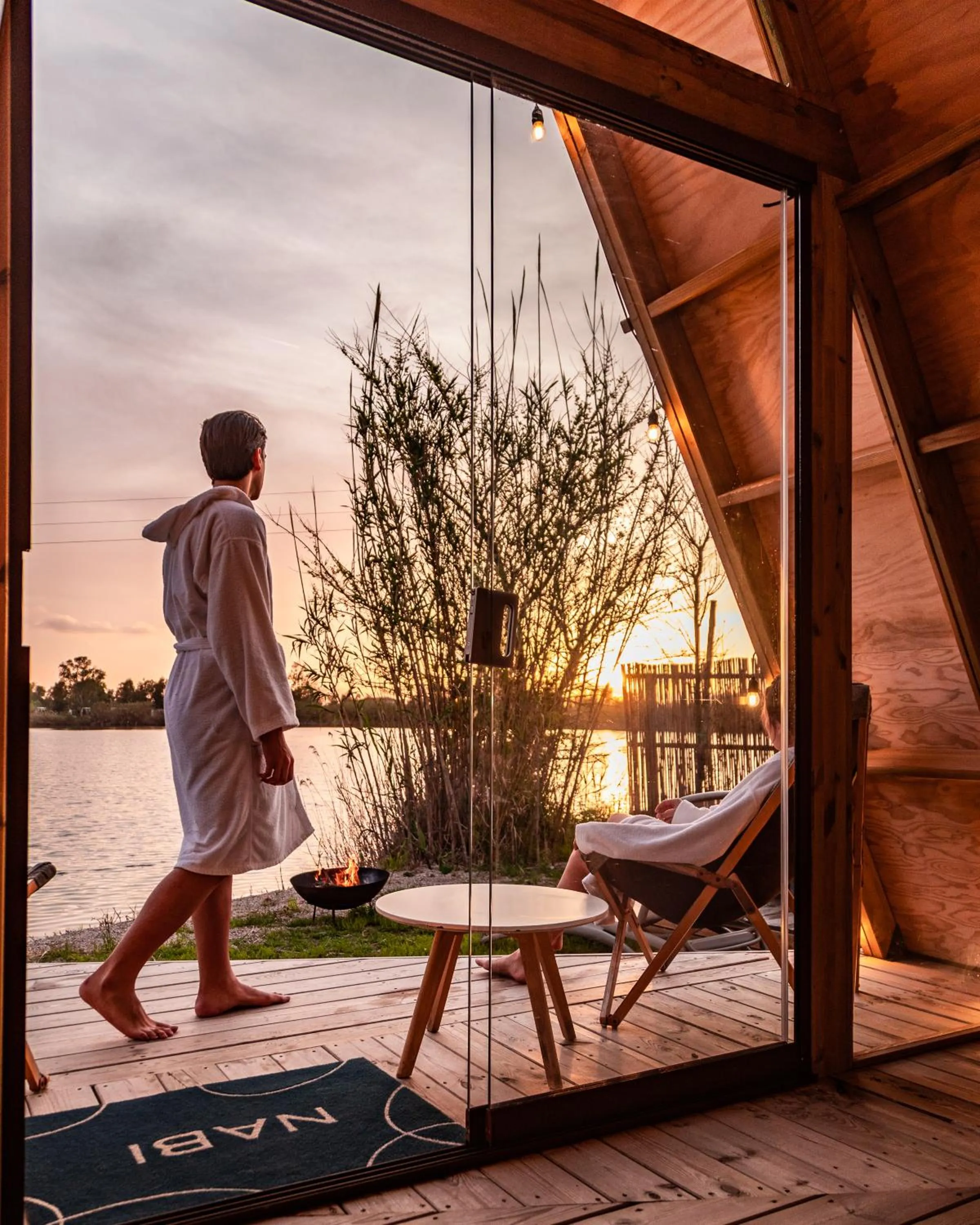 People in Nabi Resort Glamping & SPA