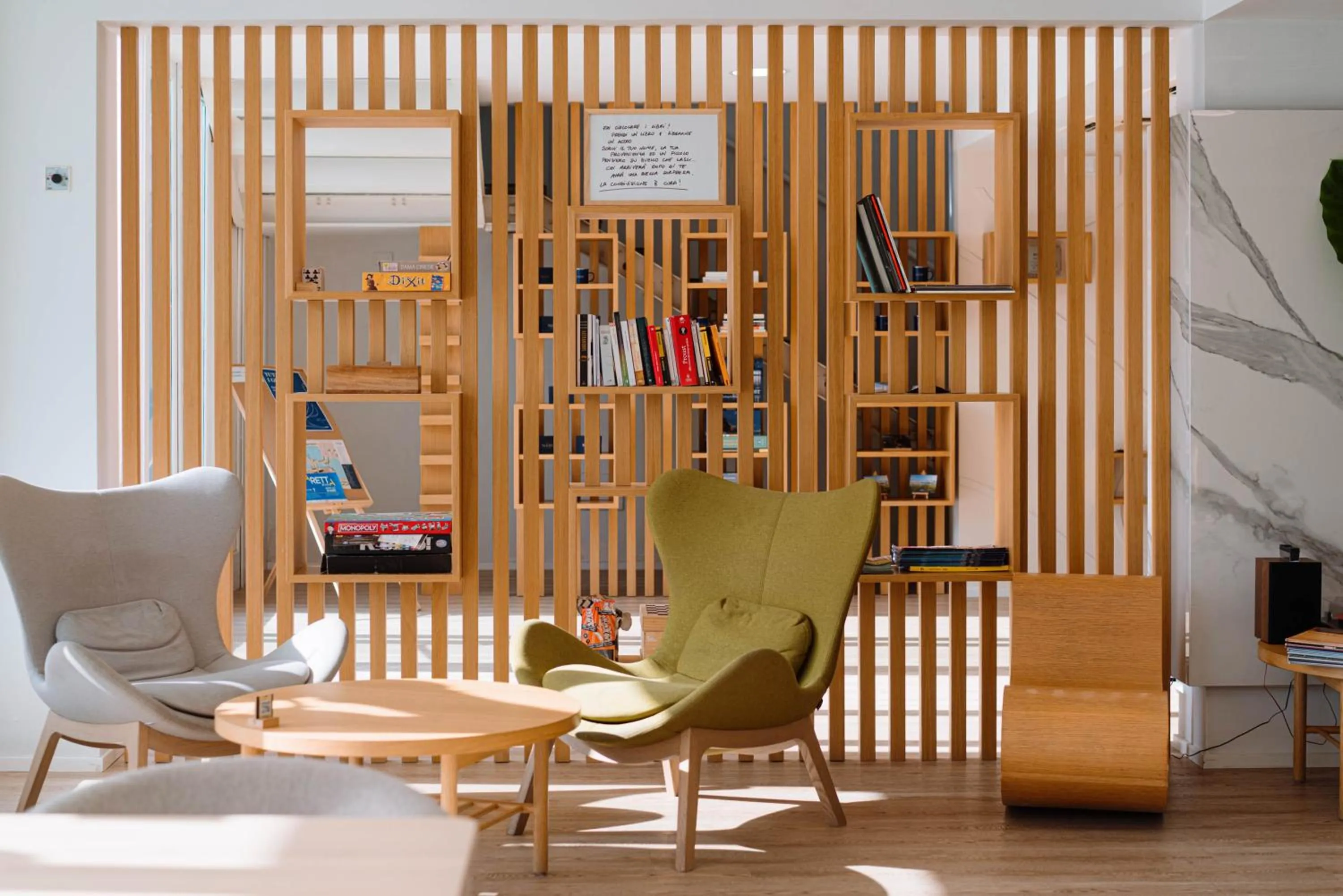 Lobby or reception in Nabi Resort Glamping & SPA