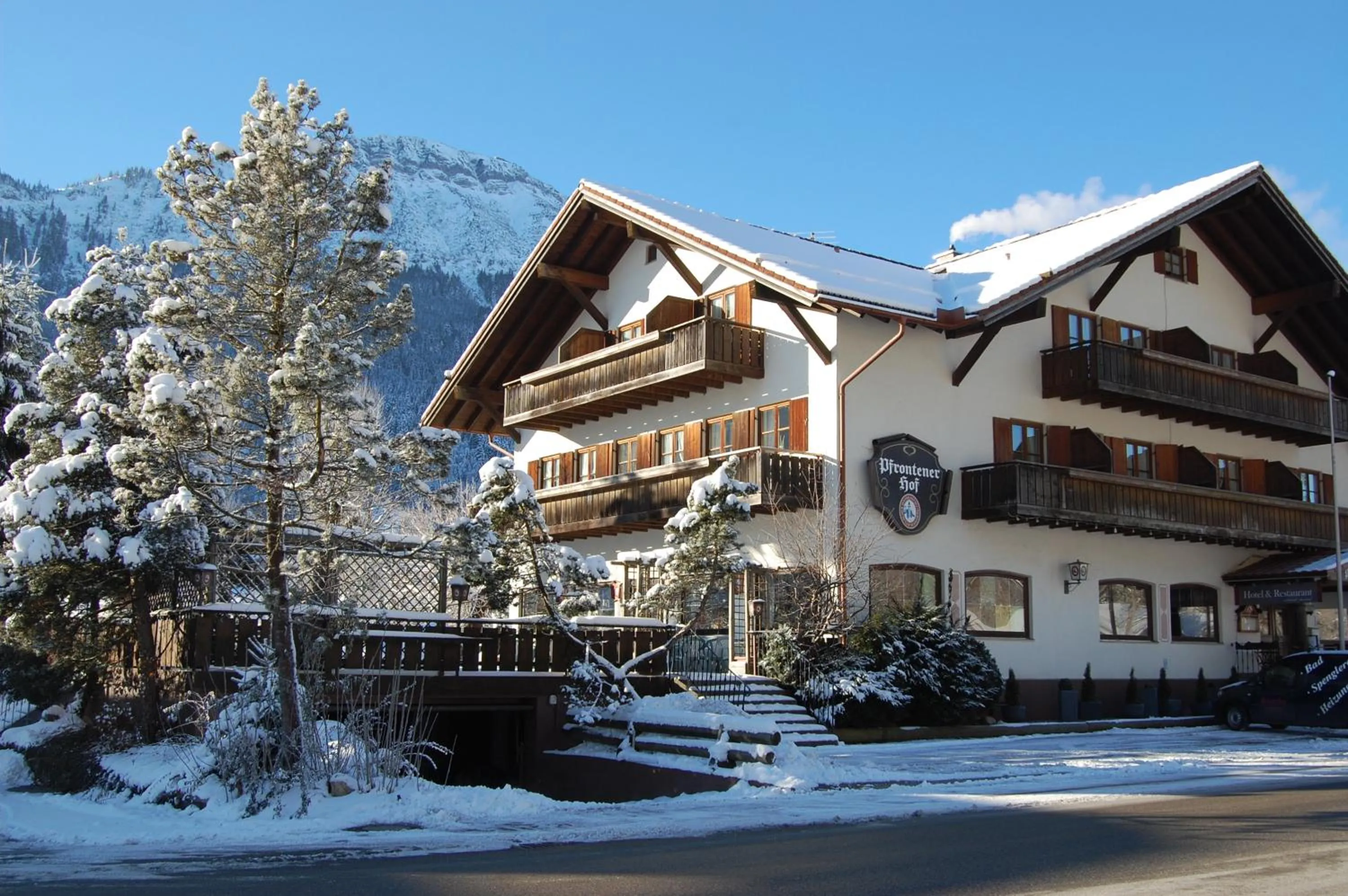 Facade/entrance in Hotel Pfrontener Hof