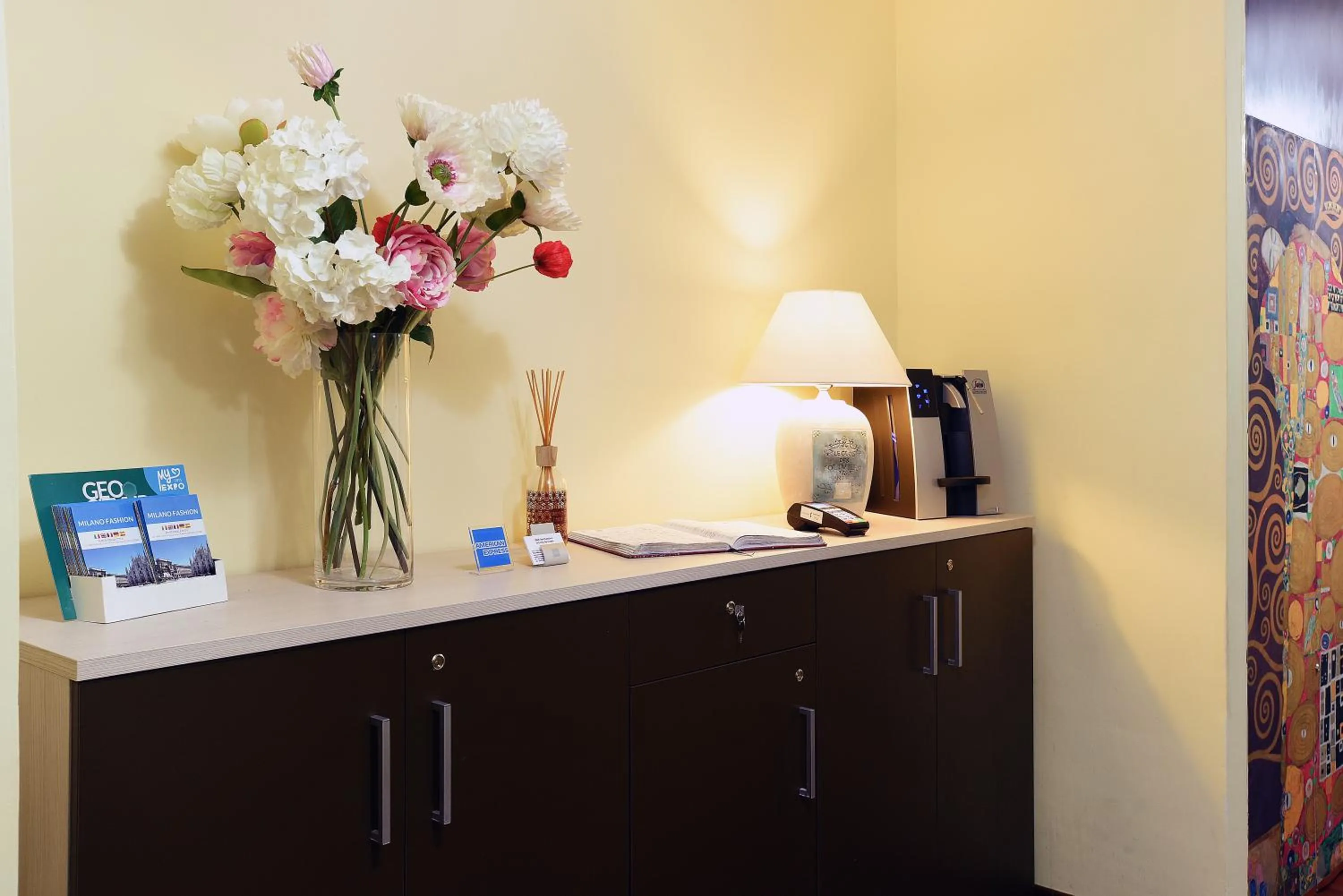 Decorative detail in B&B Sant'Agostino