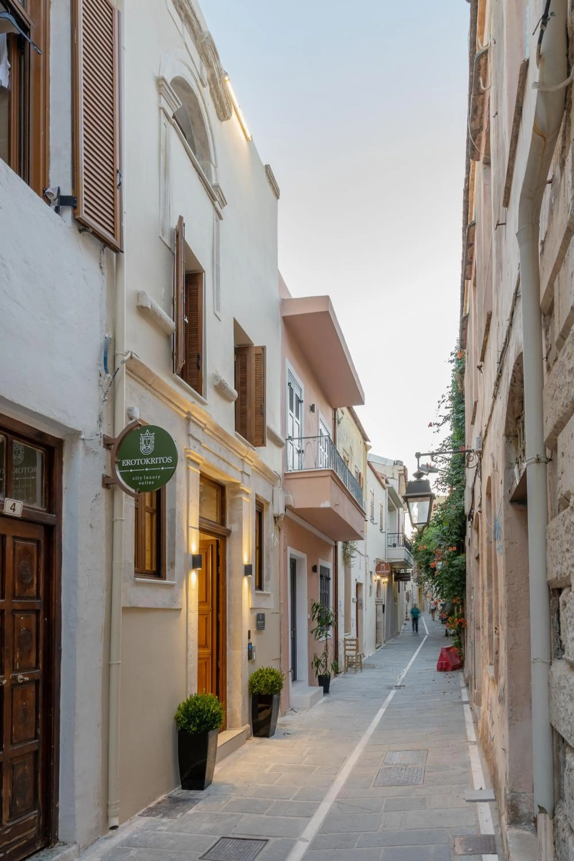 Facade/entrance in Erotokritos City Luxury Suites