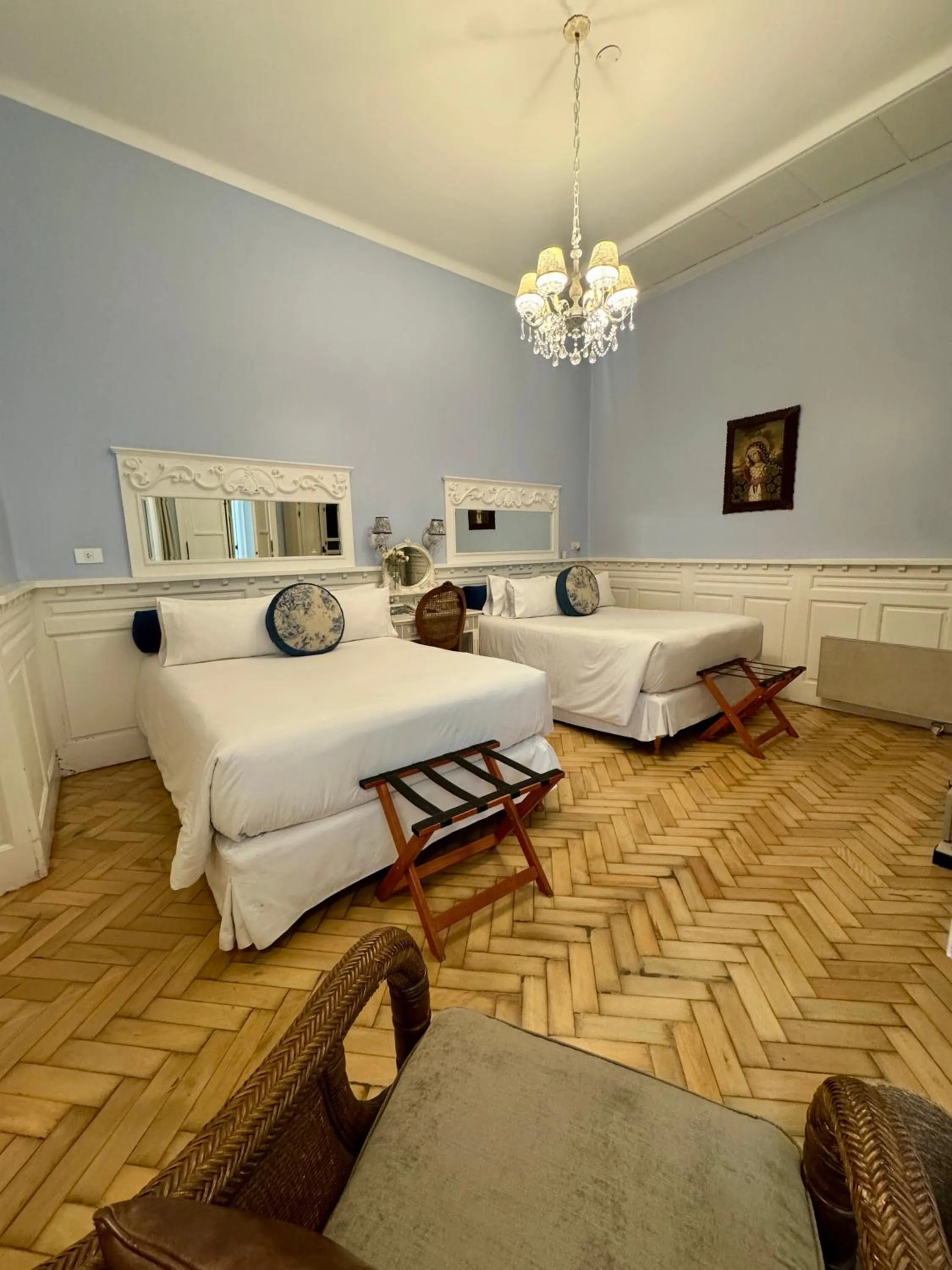 Bed in Villa Vicuña Salta Hotel Boutique