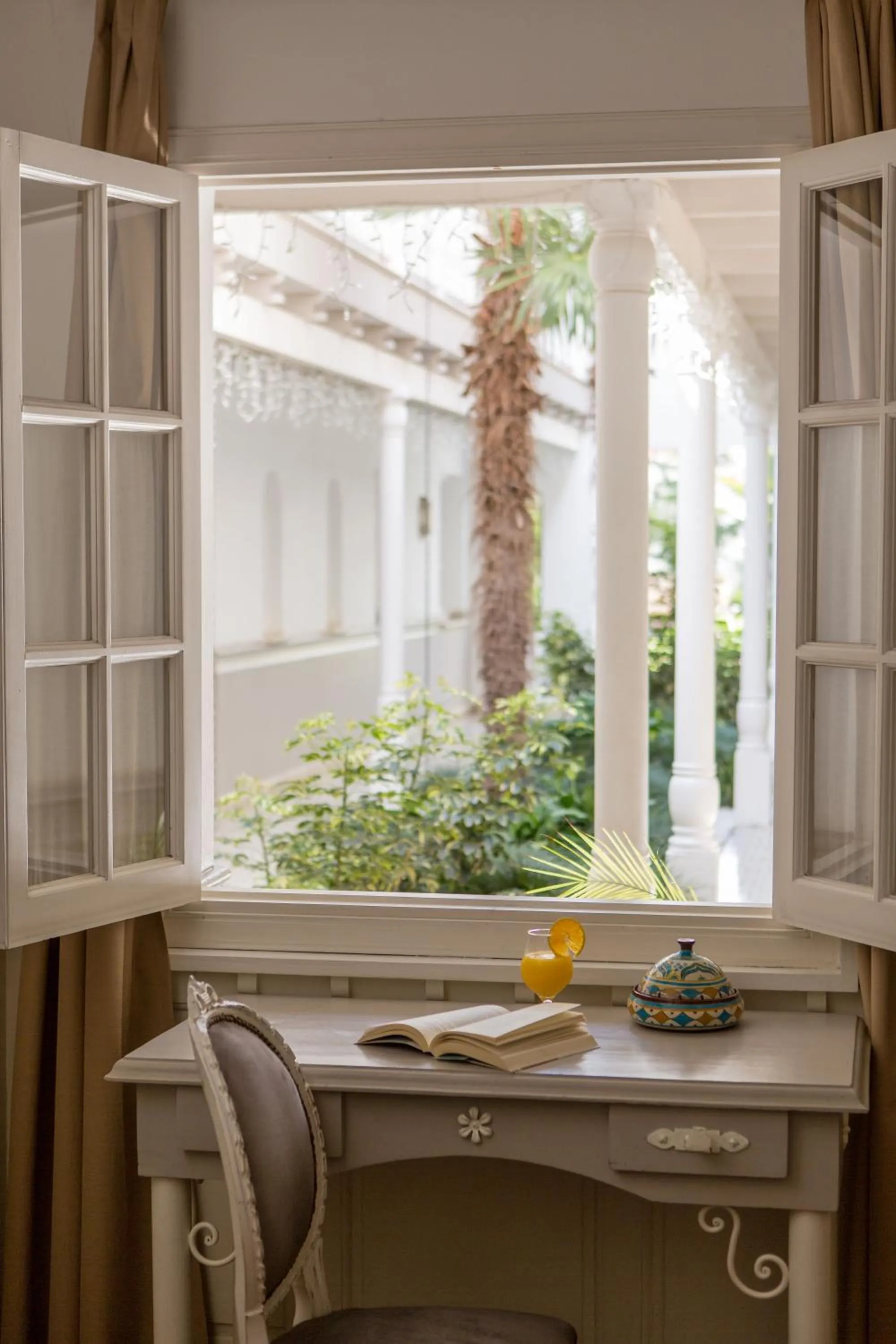 Garden view in Villa Vicuña Salta Hotel Boutique
