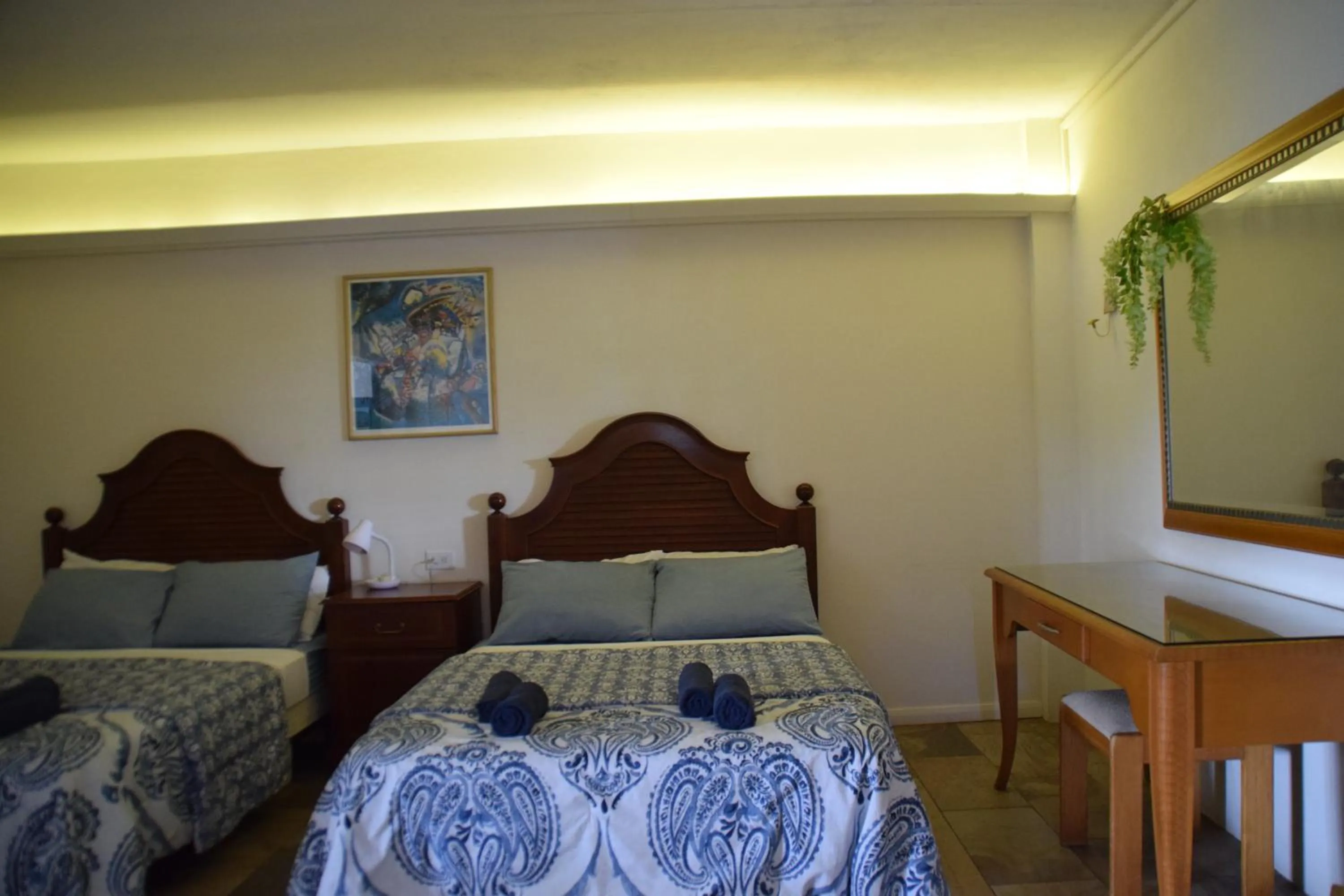 Bed in La Felicidad Aruba