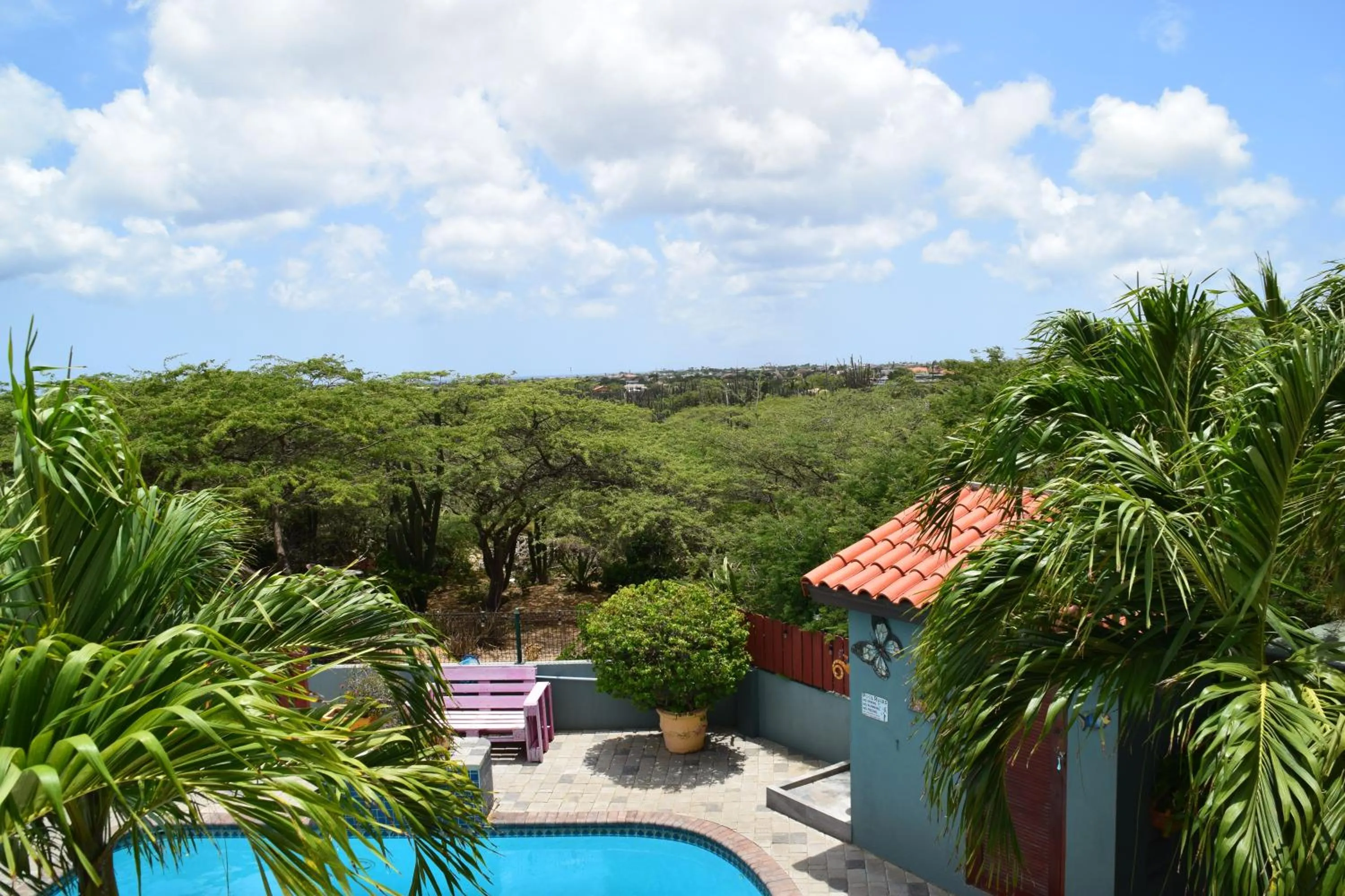 Natural landscape in La Felicidad Aruba