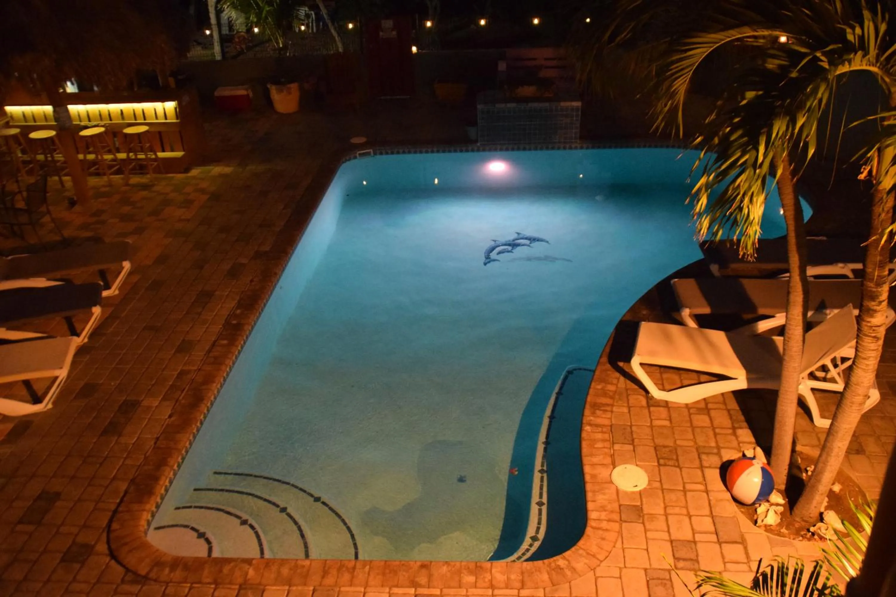 Swimming pool in La Felicidad Aruba