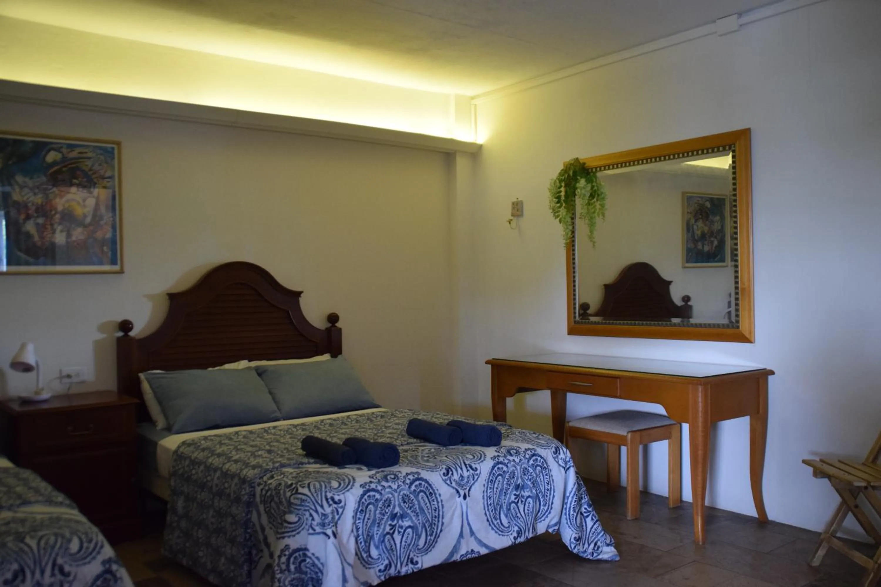 Bed in La Felicidad Aruba