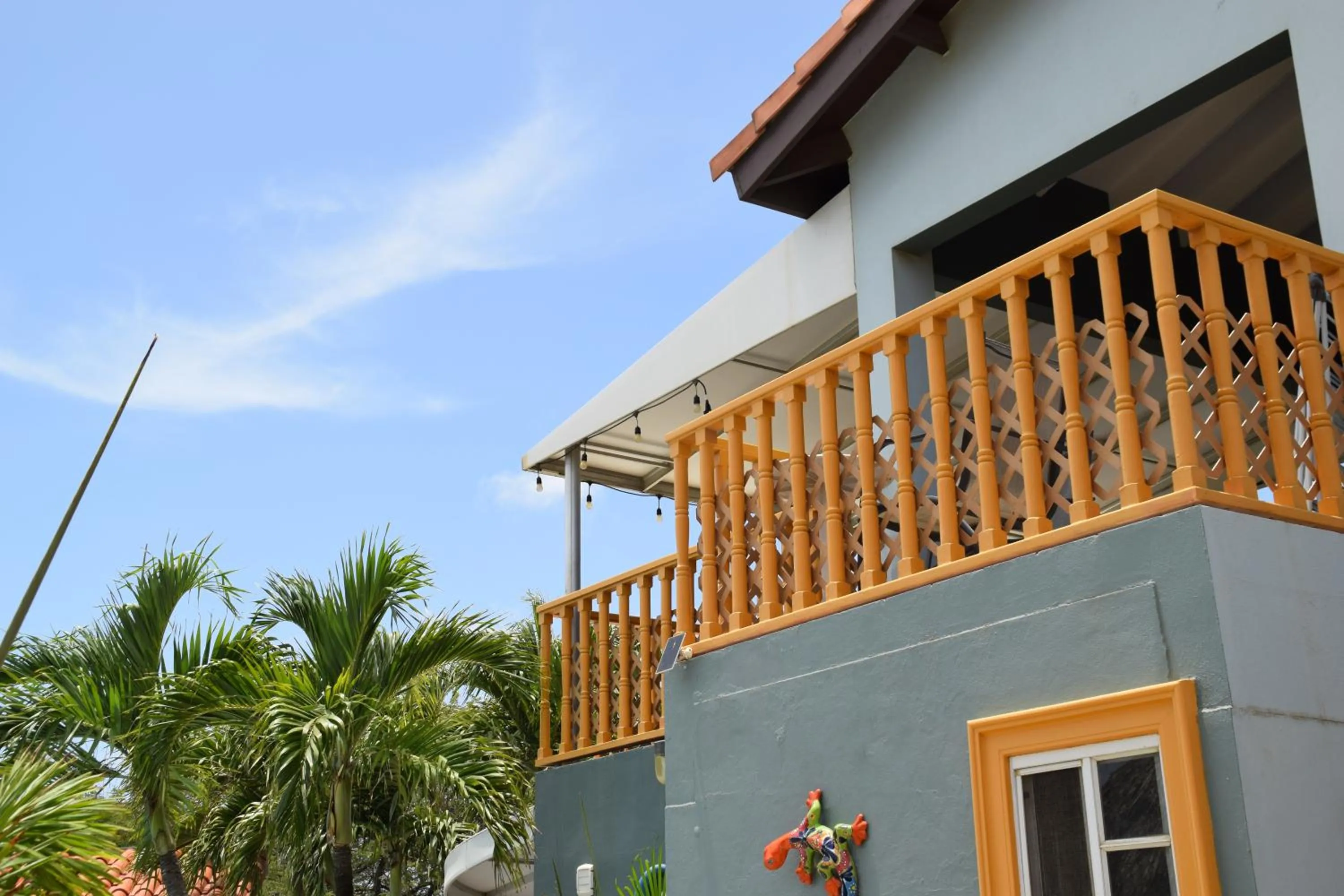 Balcony/Terrace in La Felicidad Aruba
