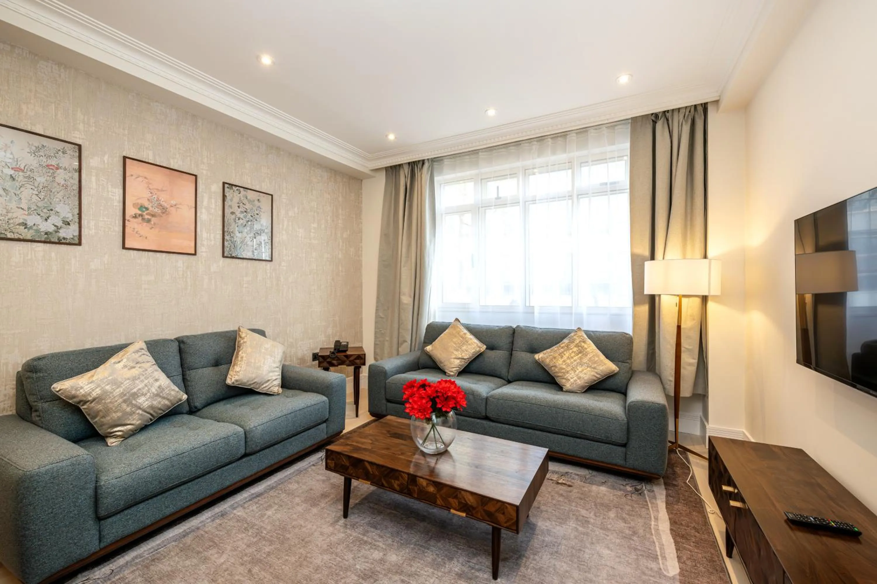 TV and multimedia in Fountain House Apartments - London