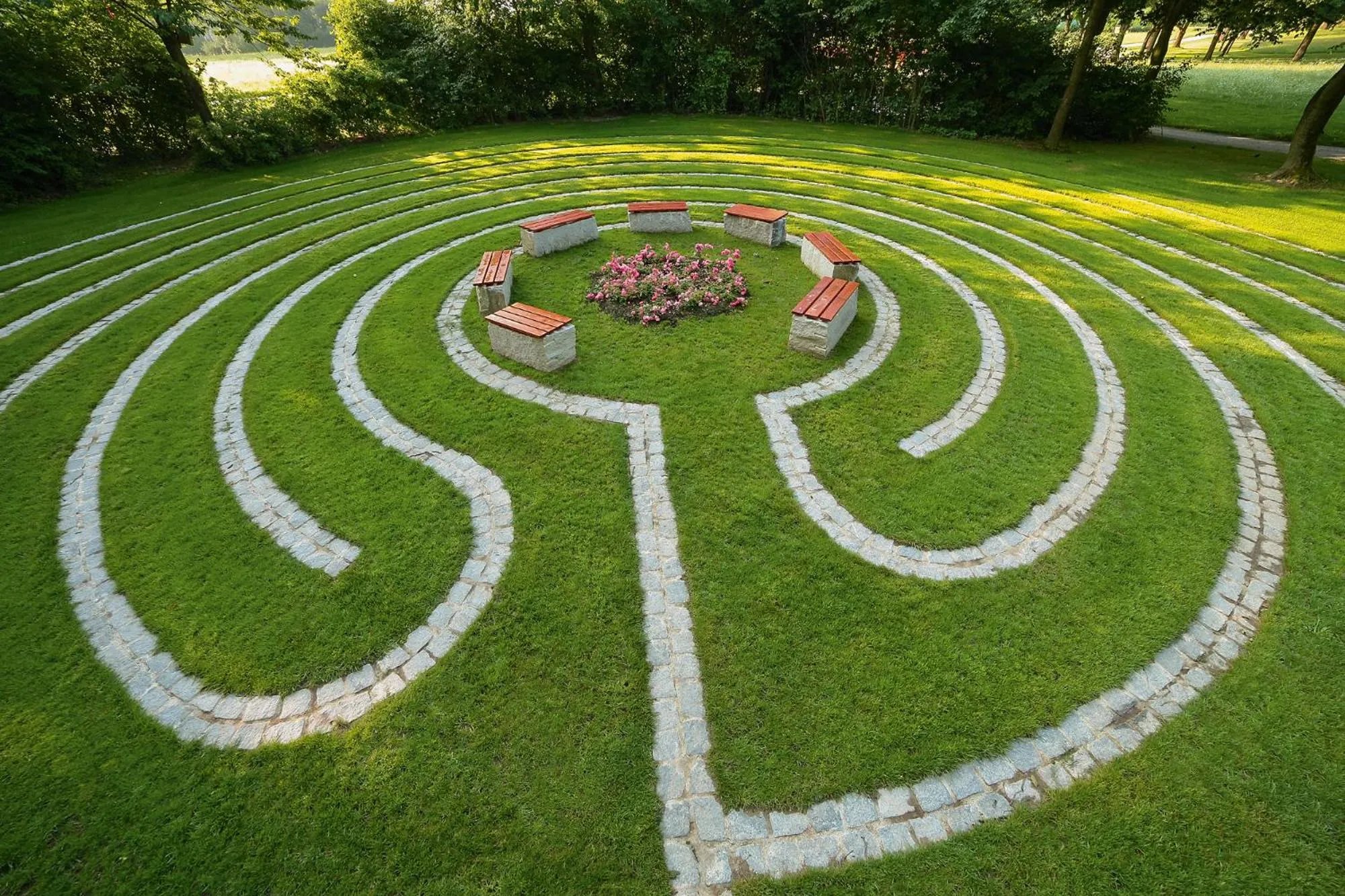 Natural landscape in Hotel Chrysantihof