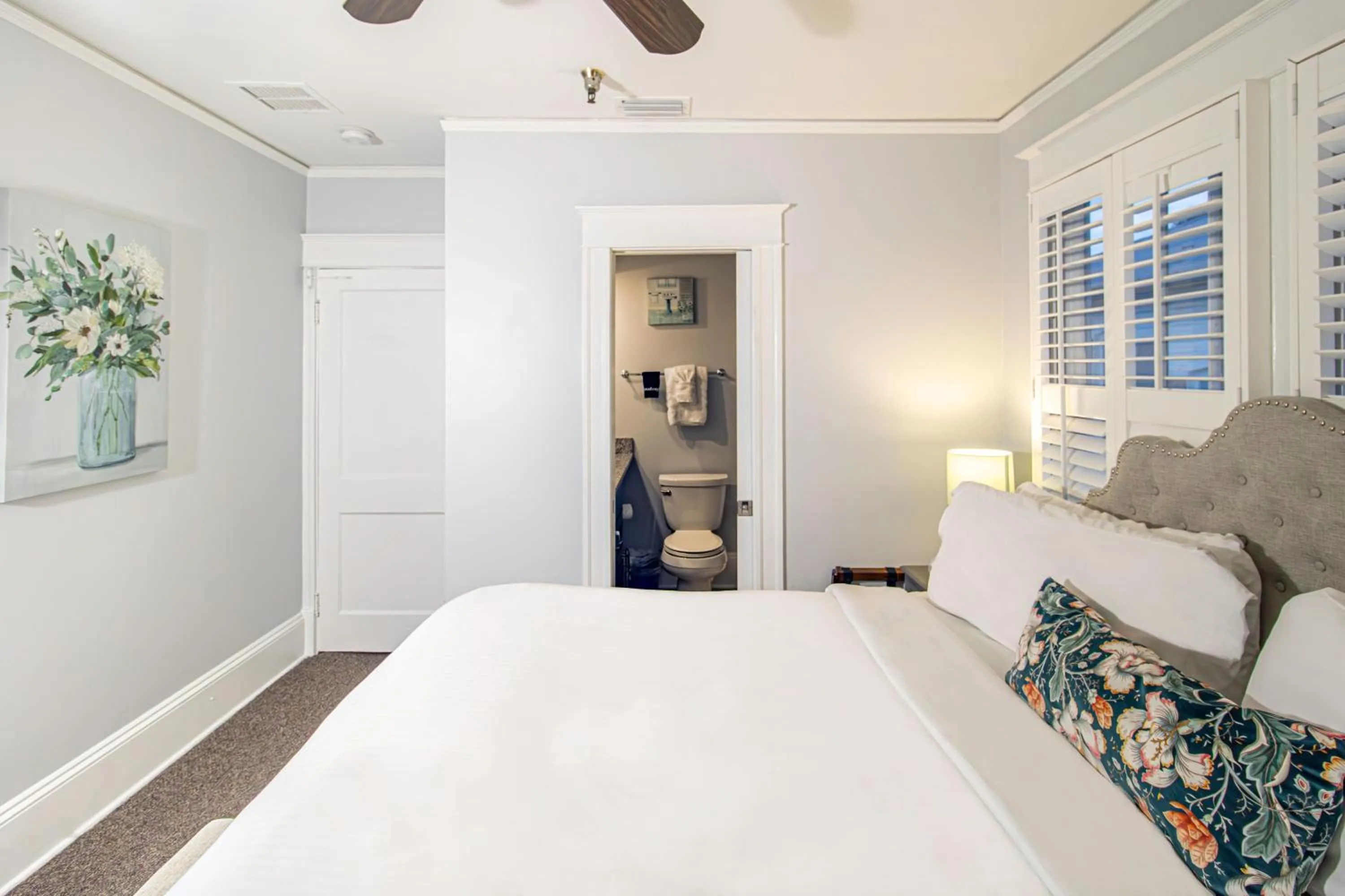 Bed in Hemingway House Bed and Breakfast