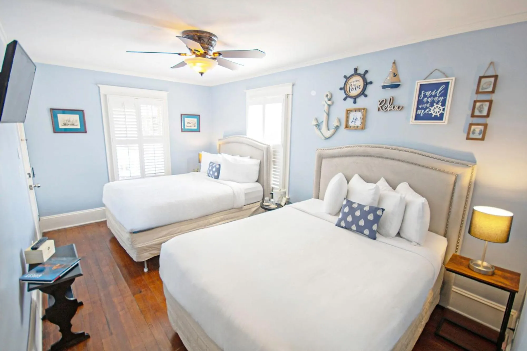 Bed in Hemingway House Bed and Breakfast