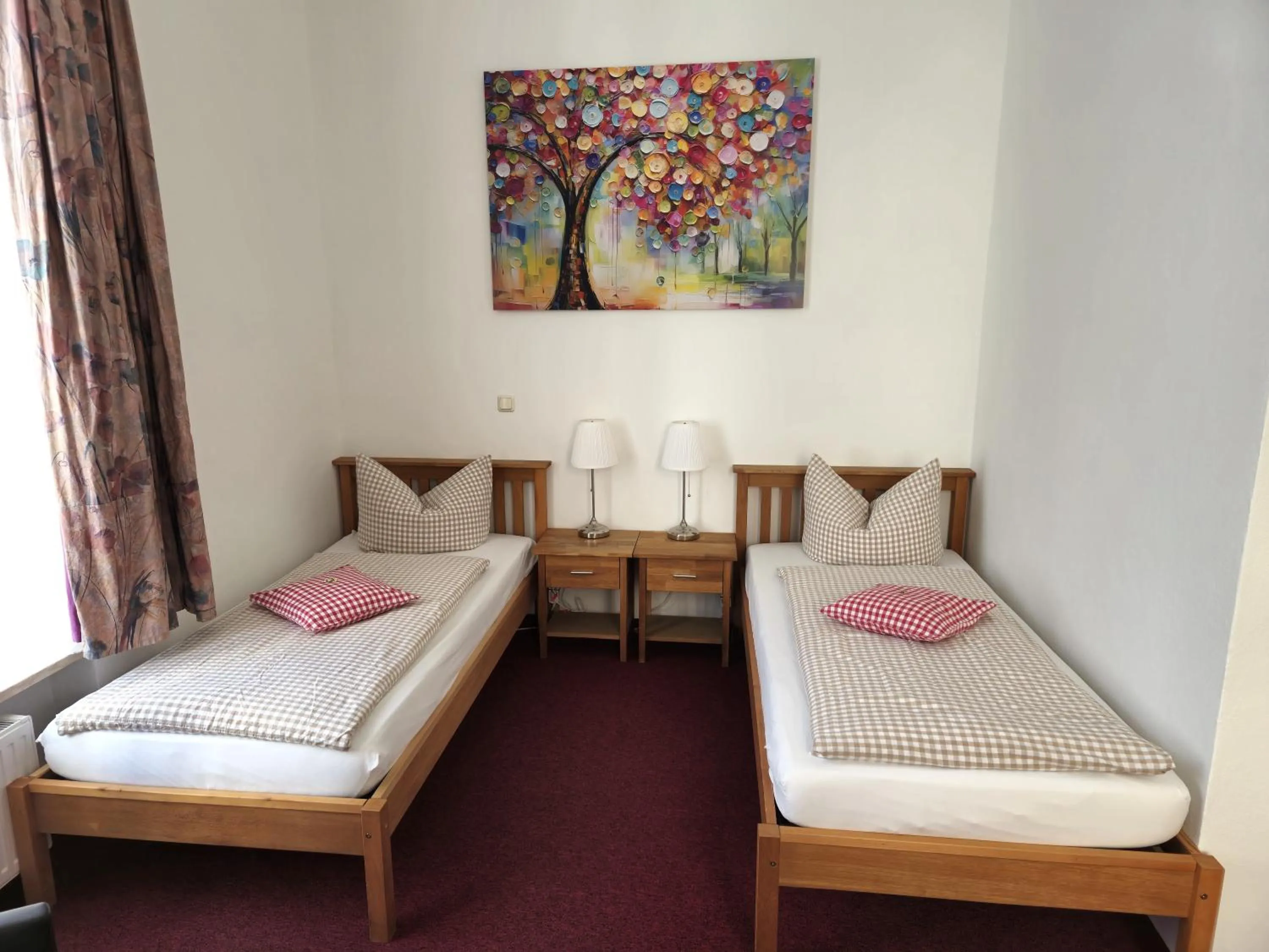 Bed in Hotel Meridian