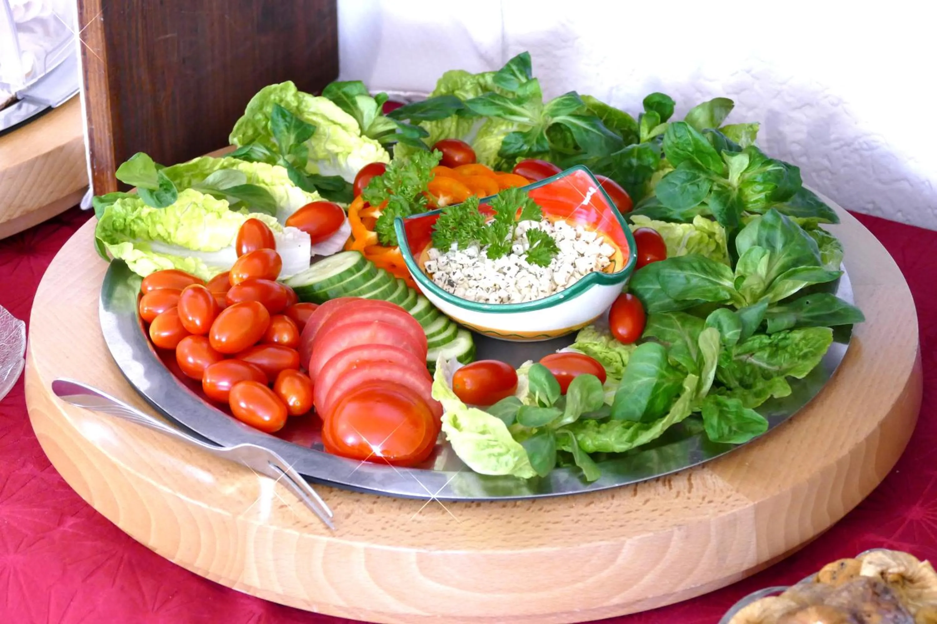 Buffet breakfast in Hotel Meridian