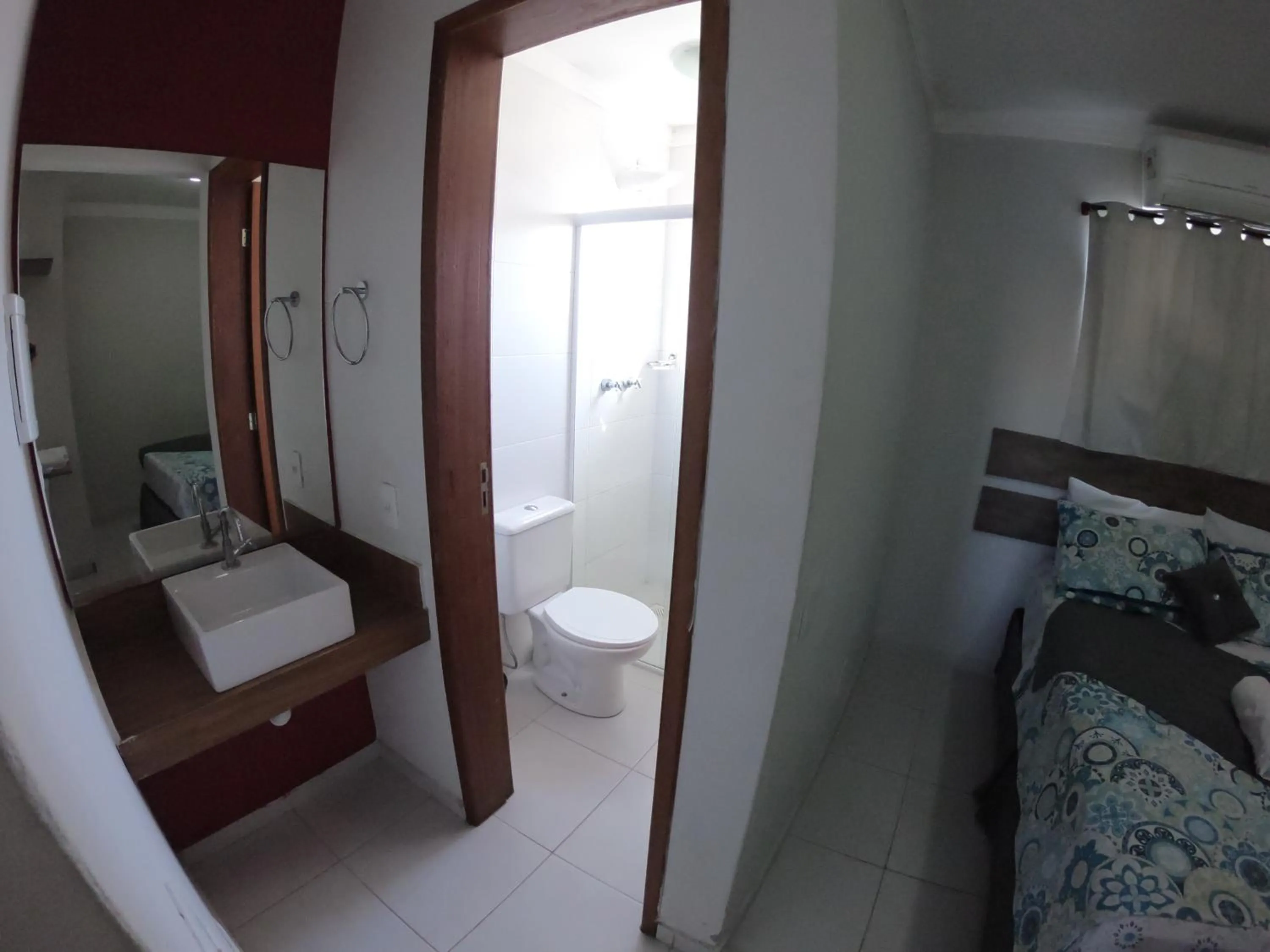 Bed in Pousada das Estrelas