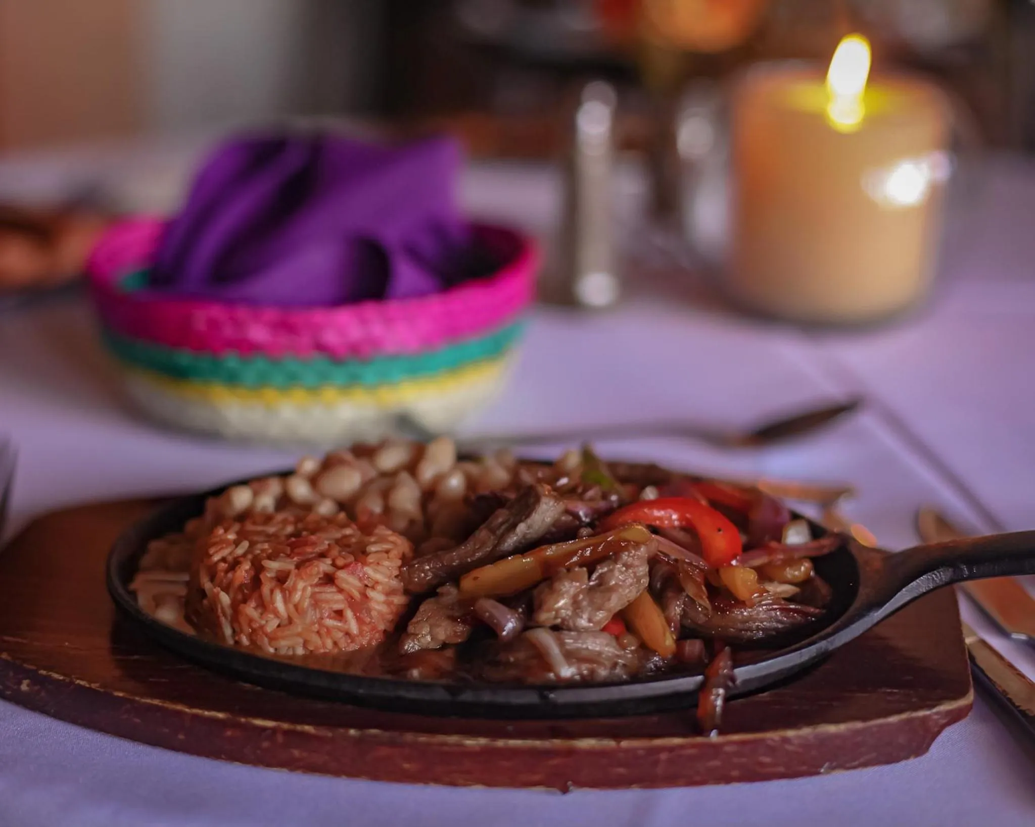 Food and drinks in Hacienda de los Santos