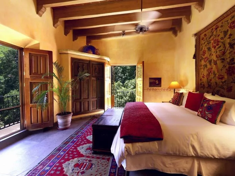 Bed in Hacienda de los Santos