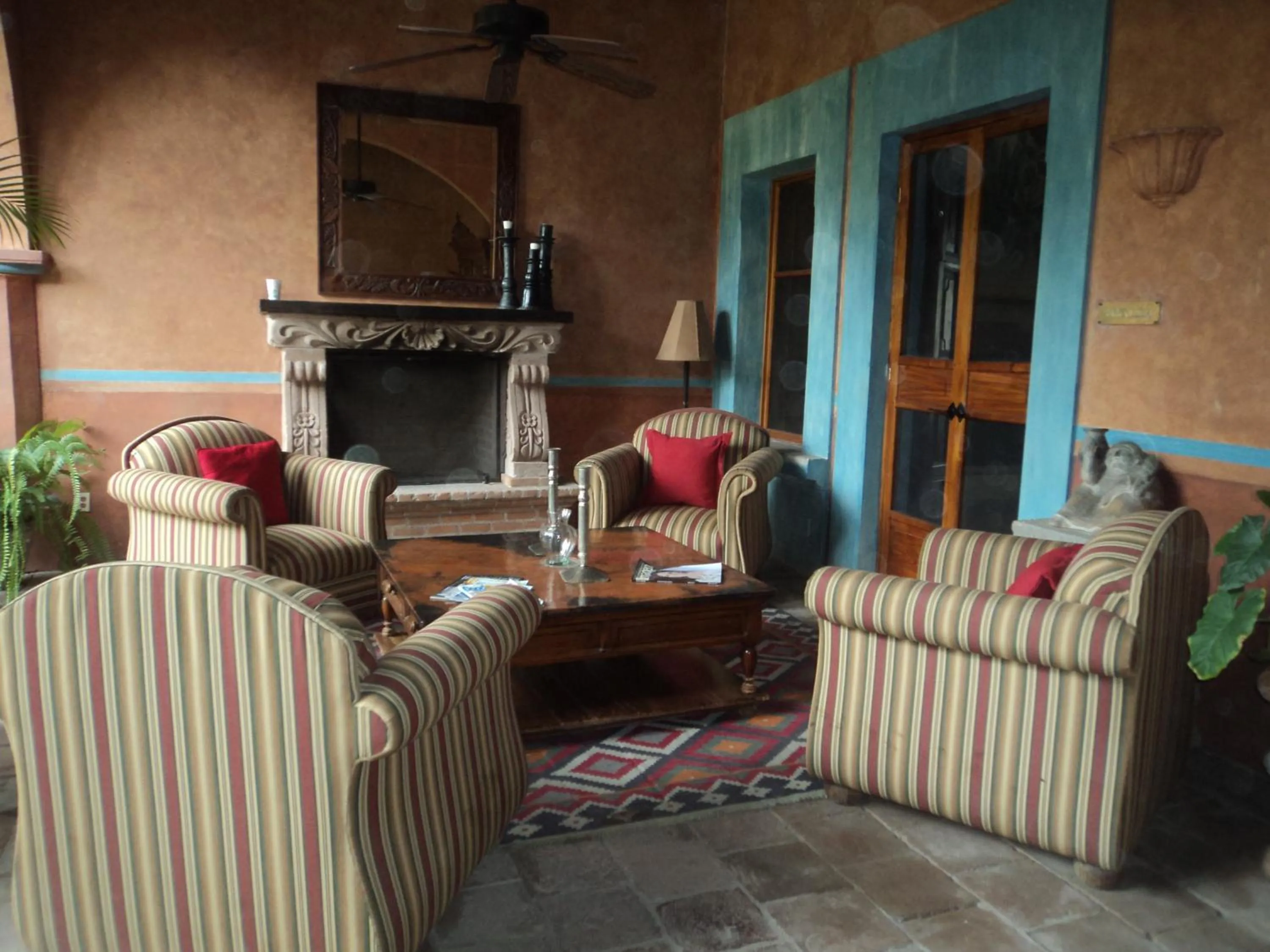 Garden in Hacienda de los Santos